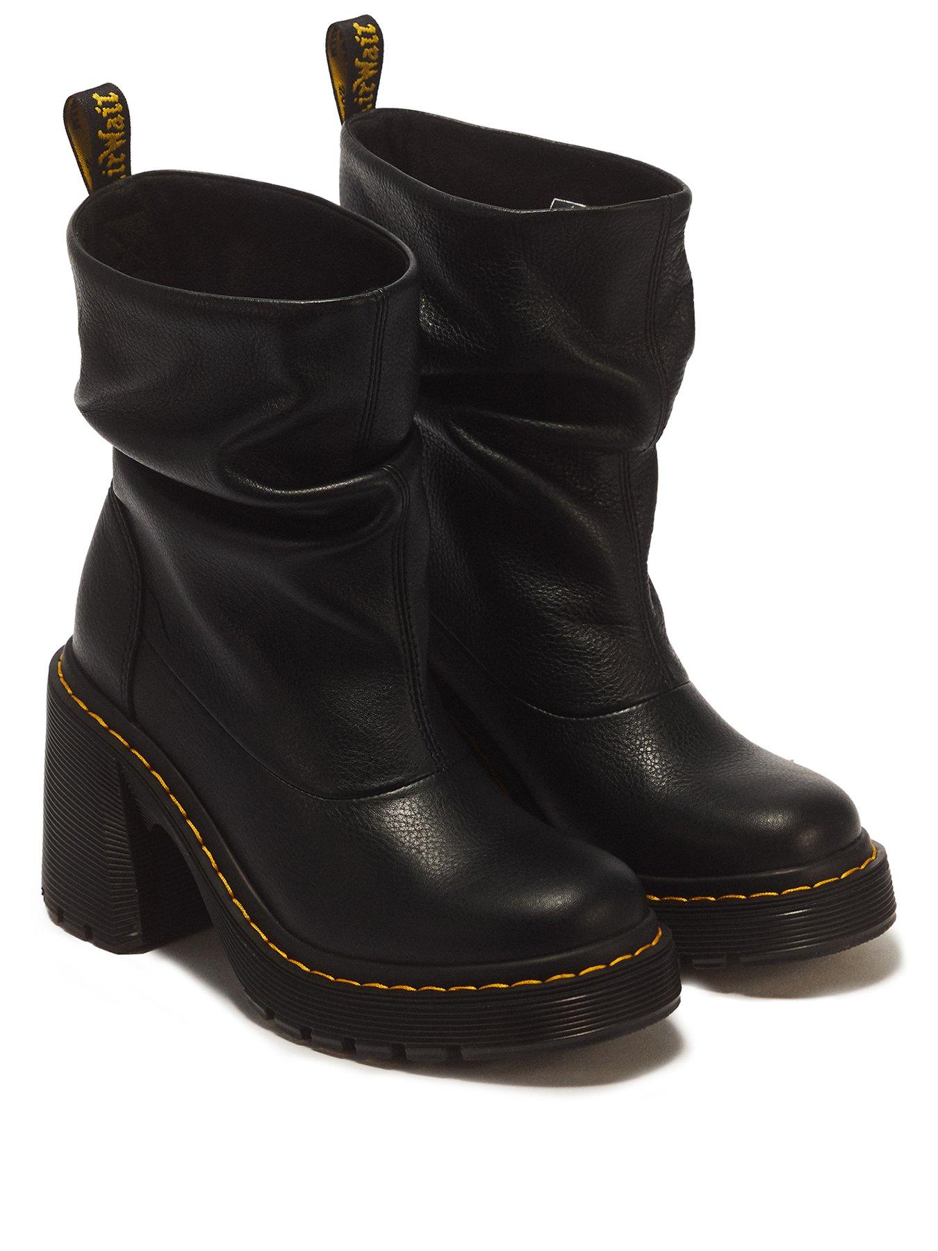 Image 2 of 7 of Dr Martens Kasey Lo Pull On Boot - Black
