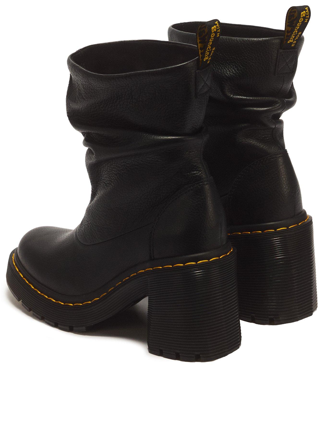 Image 3 of 7 of Dr Martens Kasey Lo Pull On Boot - Black