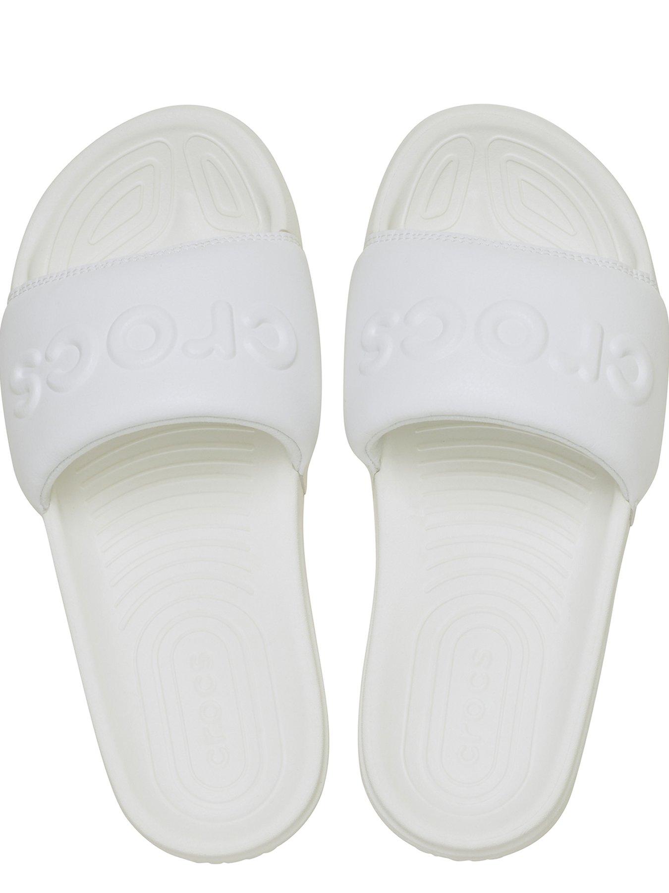Image 3 of 5 of Crocs All Day Sliders - White