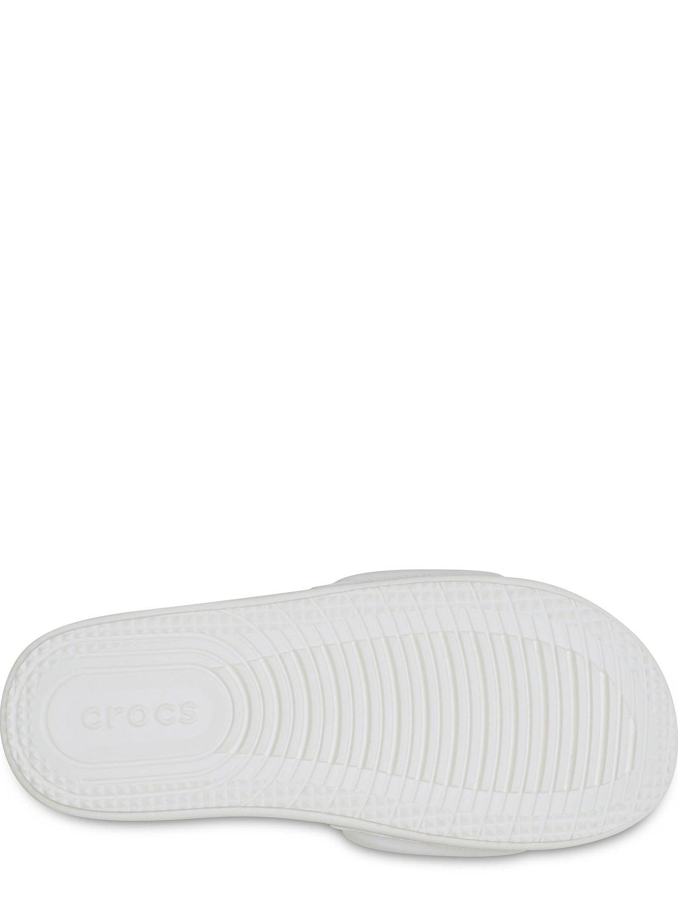 Image 4 of 5 of Crocs All Day Sliders - White