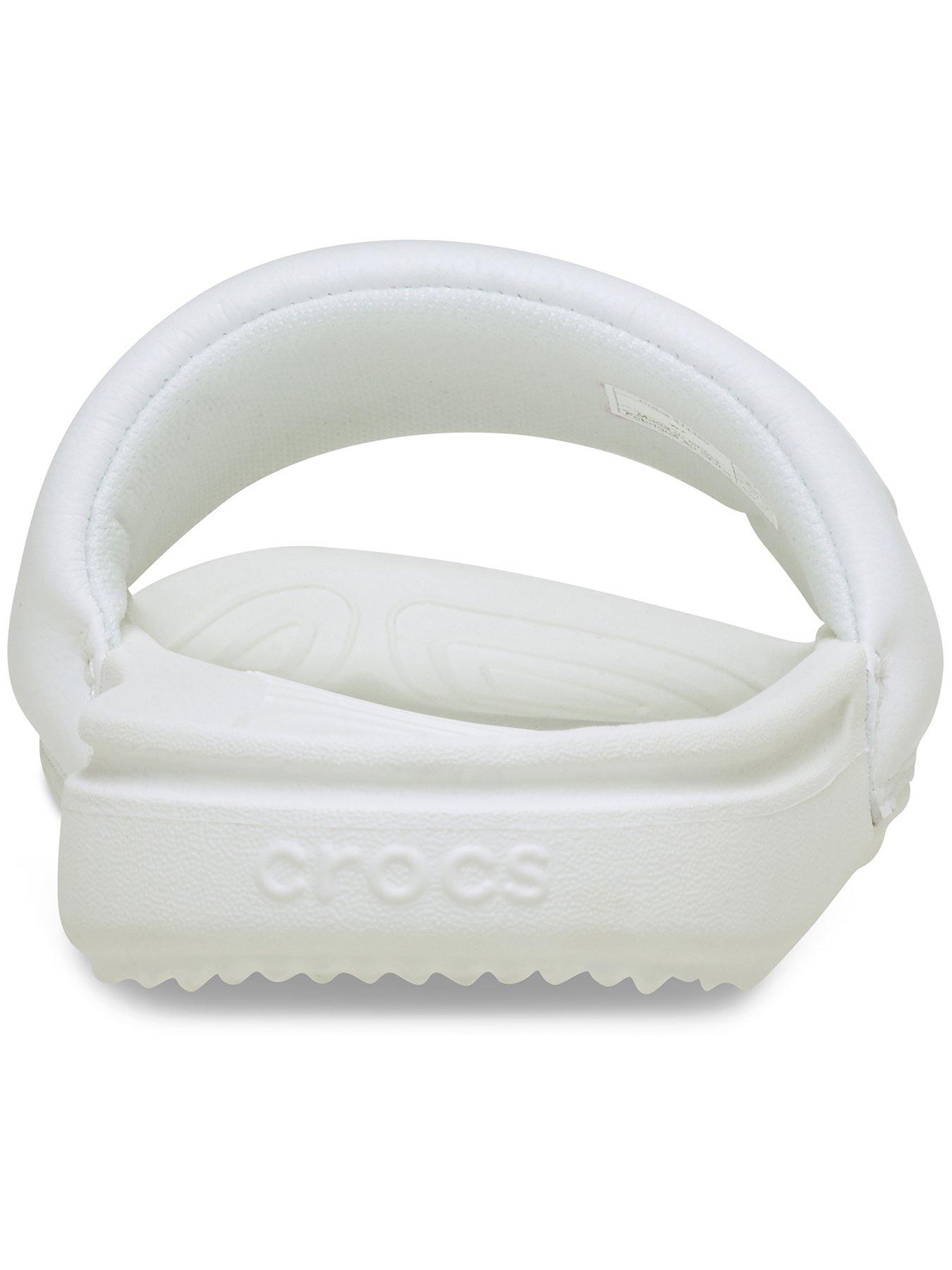 Image 5 of 5 of Crocs All Day Sliders - White