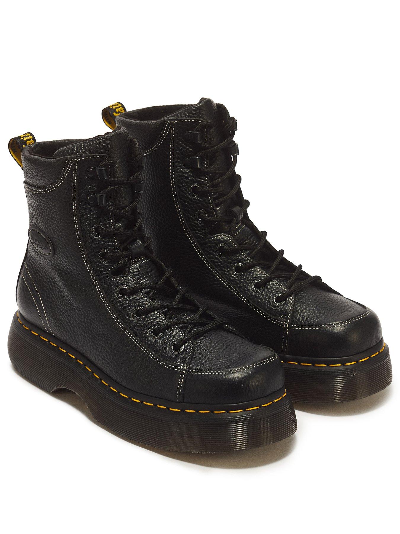 Image 2 of 7 of Dr Martens Buzz 8i 8 Eye Boot - Black