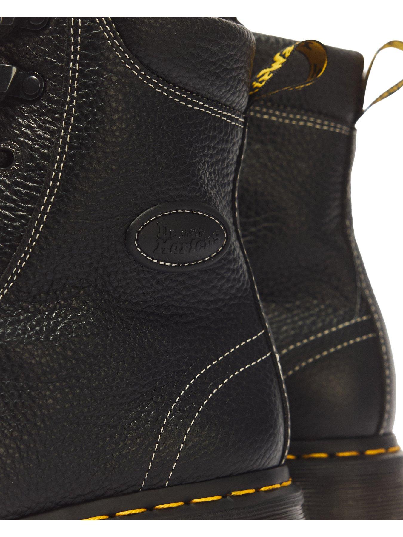 Image 6 of 7 of Dr Martens Buzz 8i 8 Eye Boot - Black
