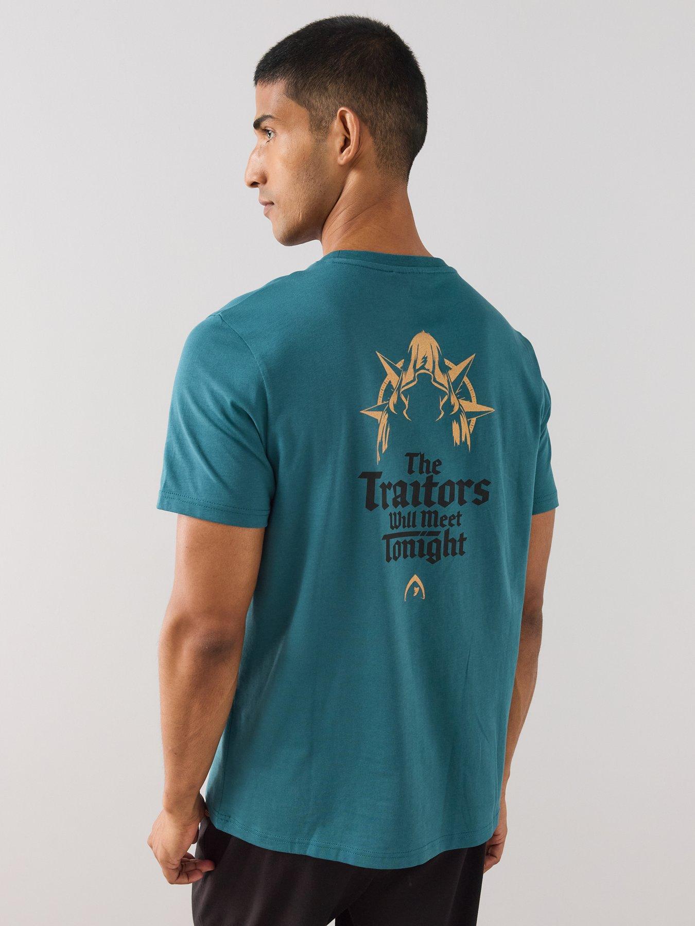 Image 6 of 6 of The Very Collection Mens The Traitors Graphic&nbsp;Pyjama Set - Green