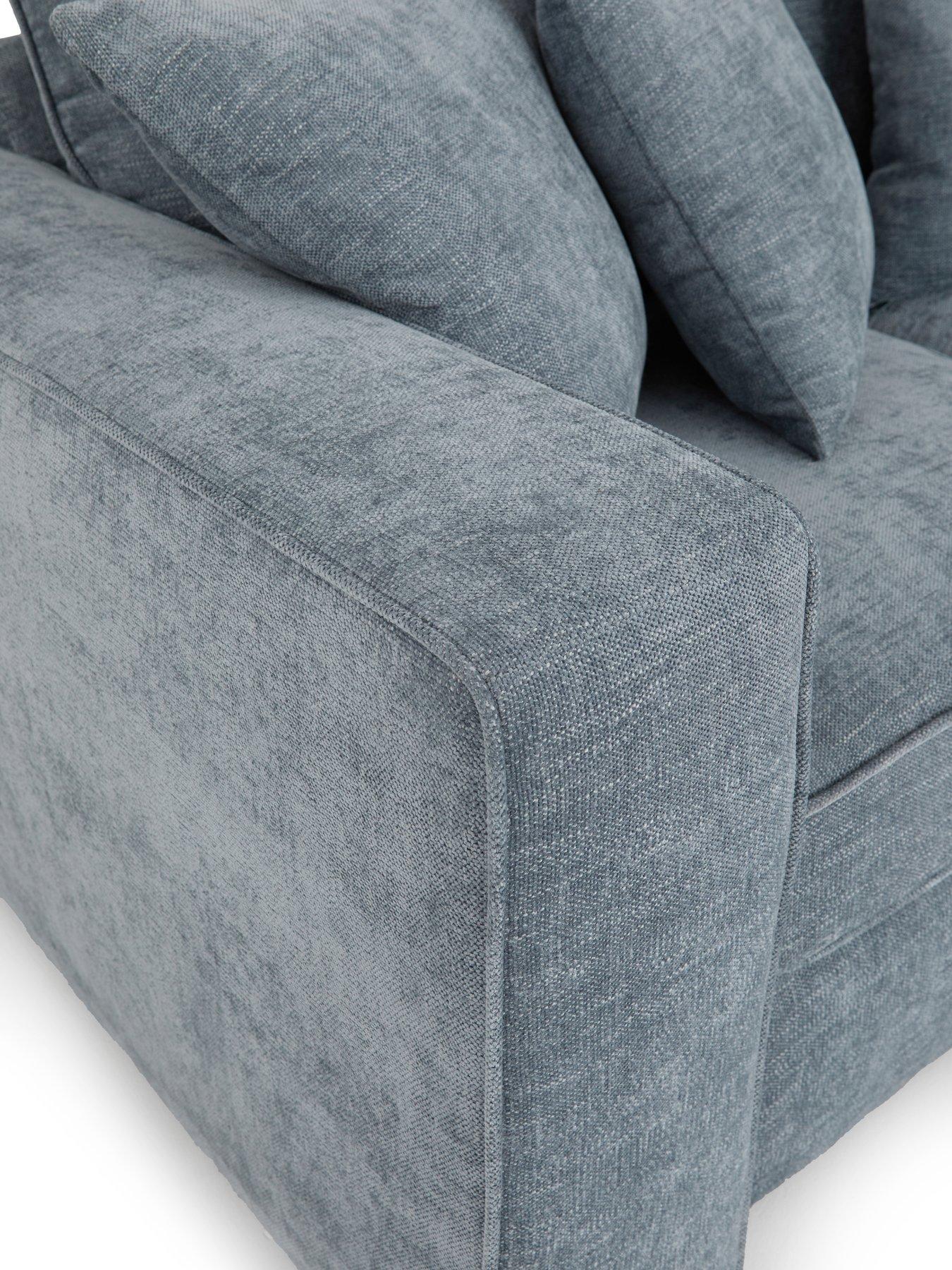 Image 6 of 7 of The Very Collection Novak 3 Seater Sofa + Armchair Set (Buy &amp; SAVE!)