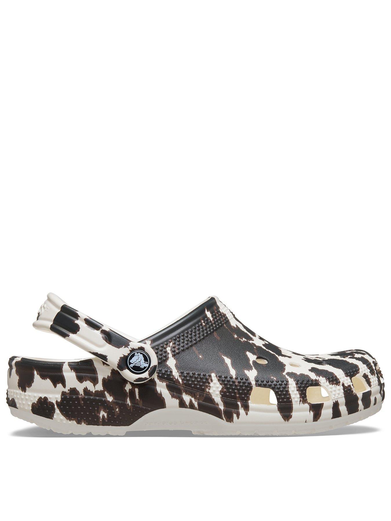 Crocs Classic Pop Animal Clog - Chalk/multi