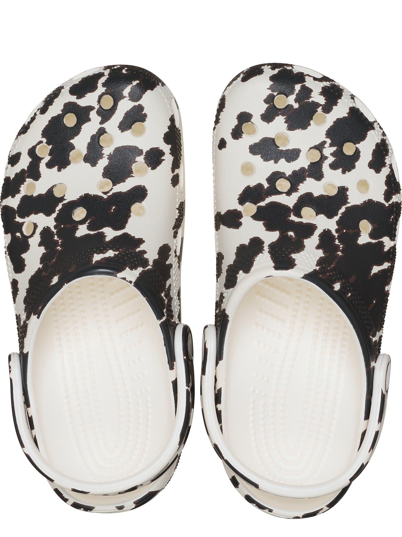 Image 4 of 6 of Crocs Chalk/Multi Classic Clog - Natural
