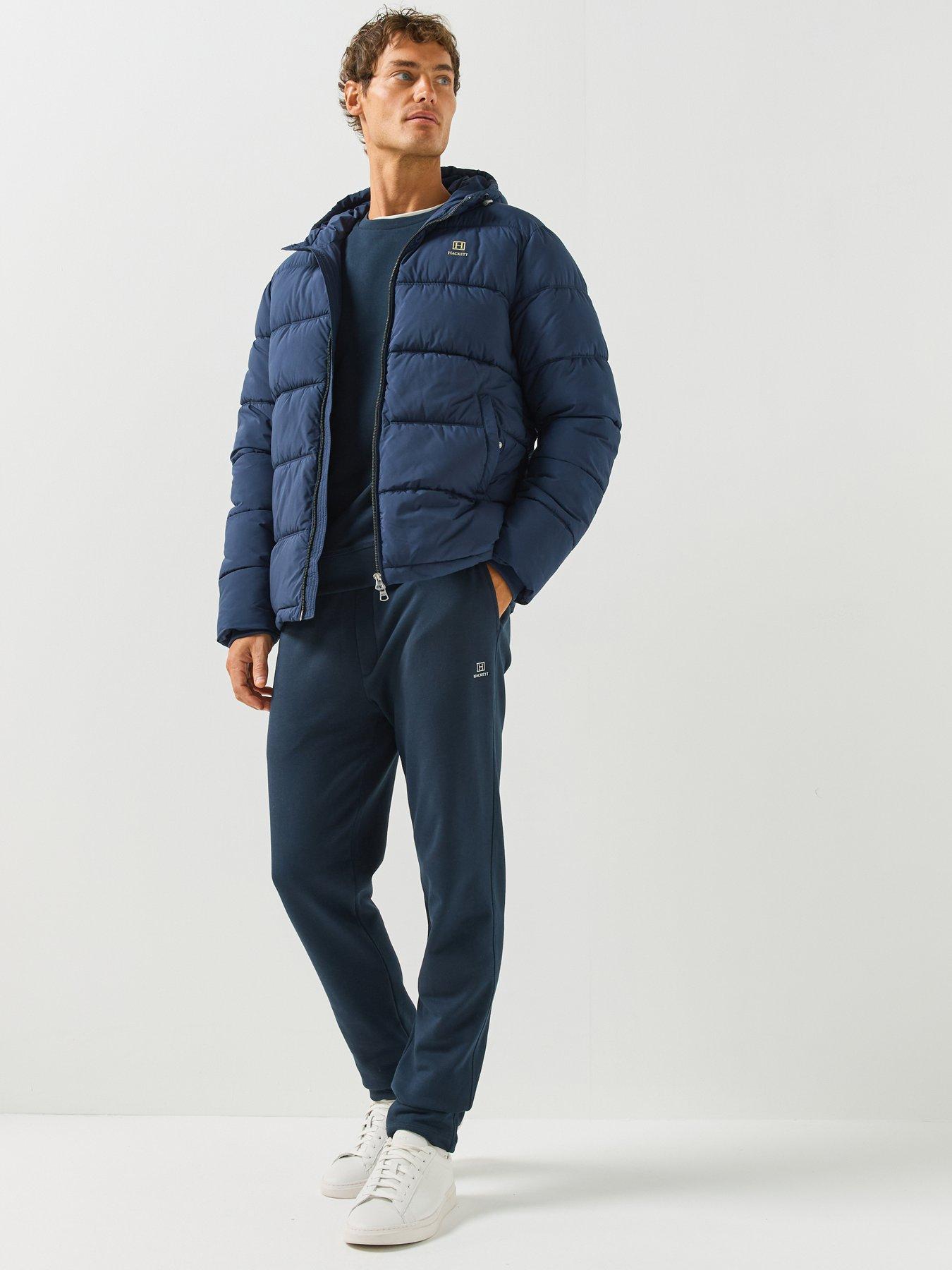 Image 3 of 6 of Hackett Heritage Padded Jacket - Navy