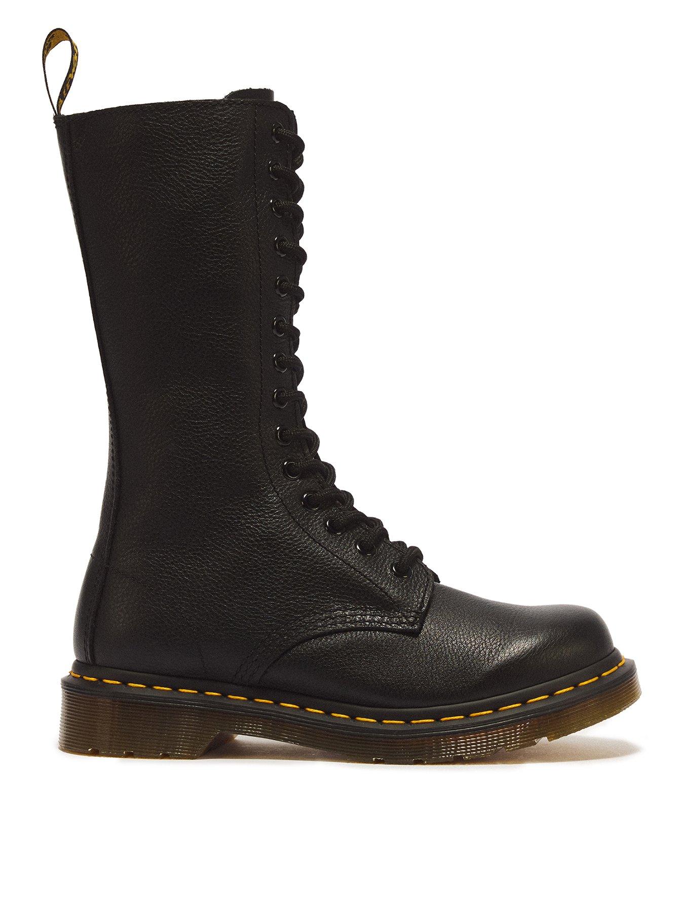 Dr Martens 1b99 14 Eye Zip Boot - Black