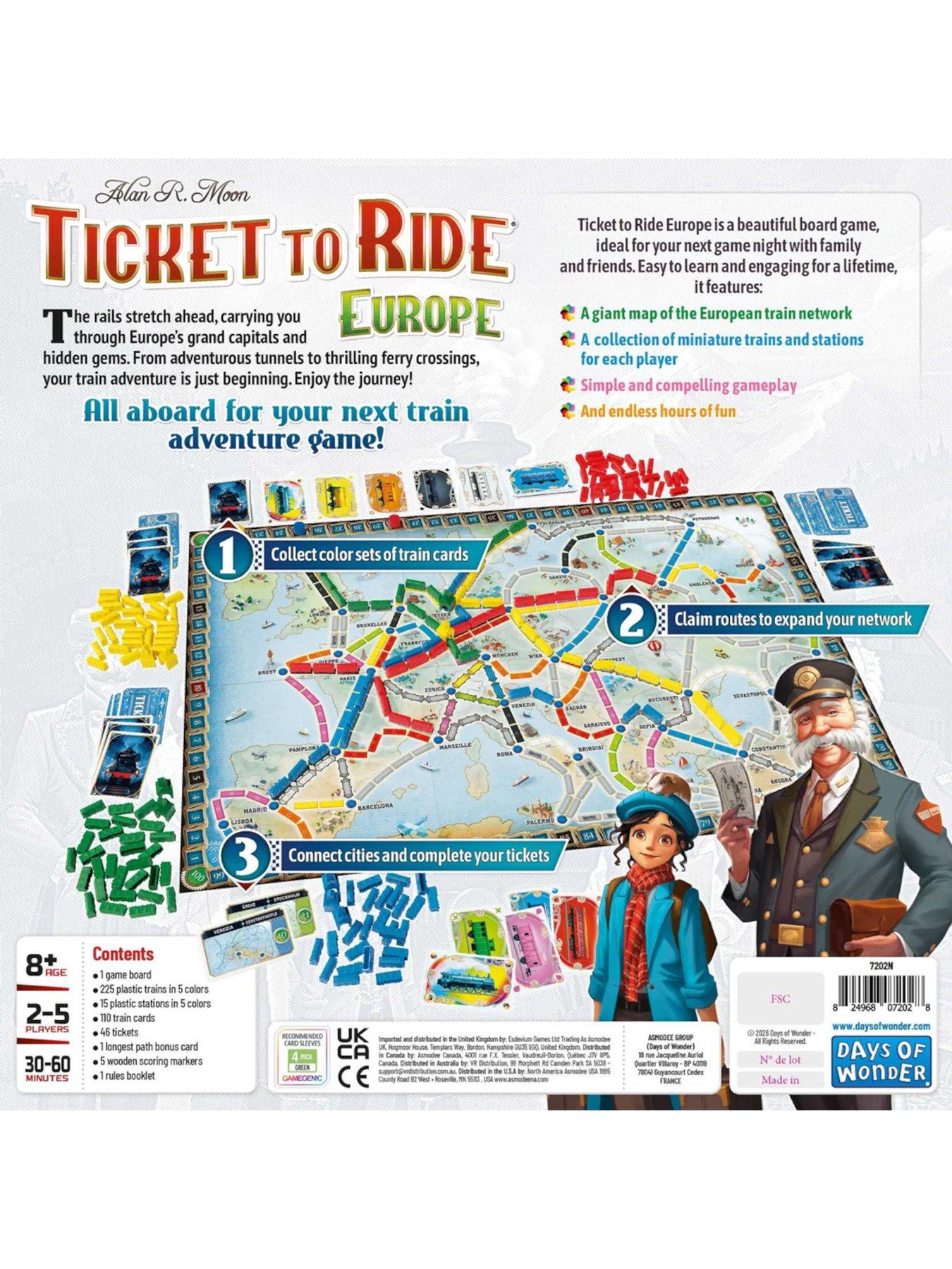Image 4 of 5 of Ticket to Ride Europe
