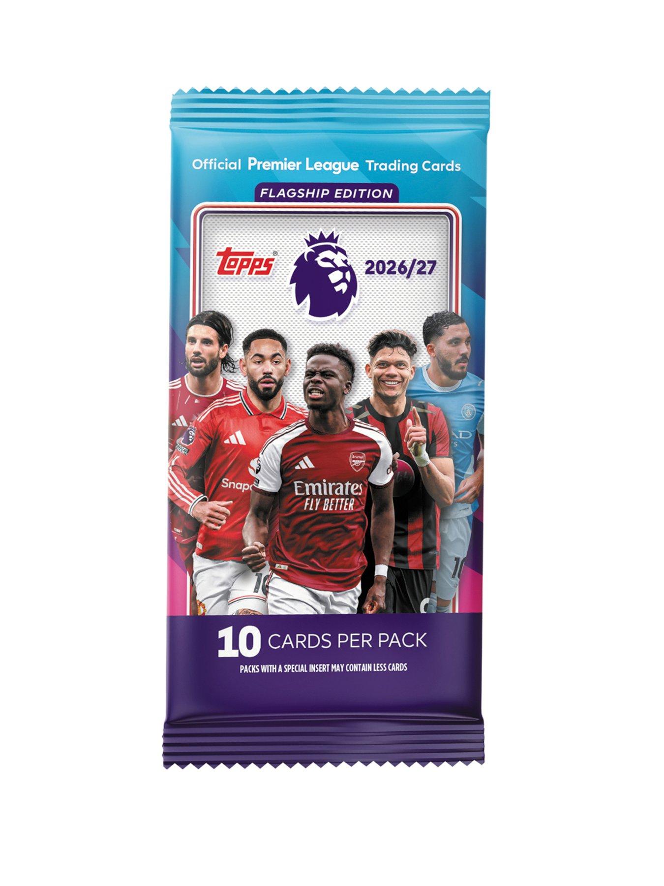 Topps Premier League 27 Packets Full Cdu