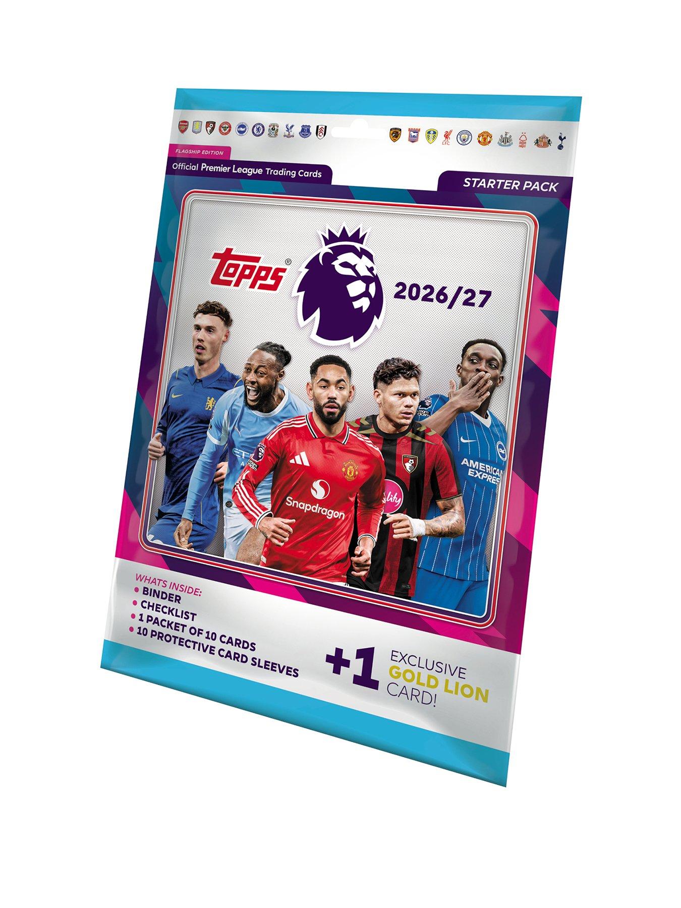 Topps Premier League 2026/27 Starter Pack Binder 10 Cards Gold Lion Exclusive - Image 10