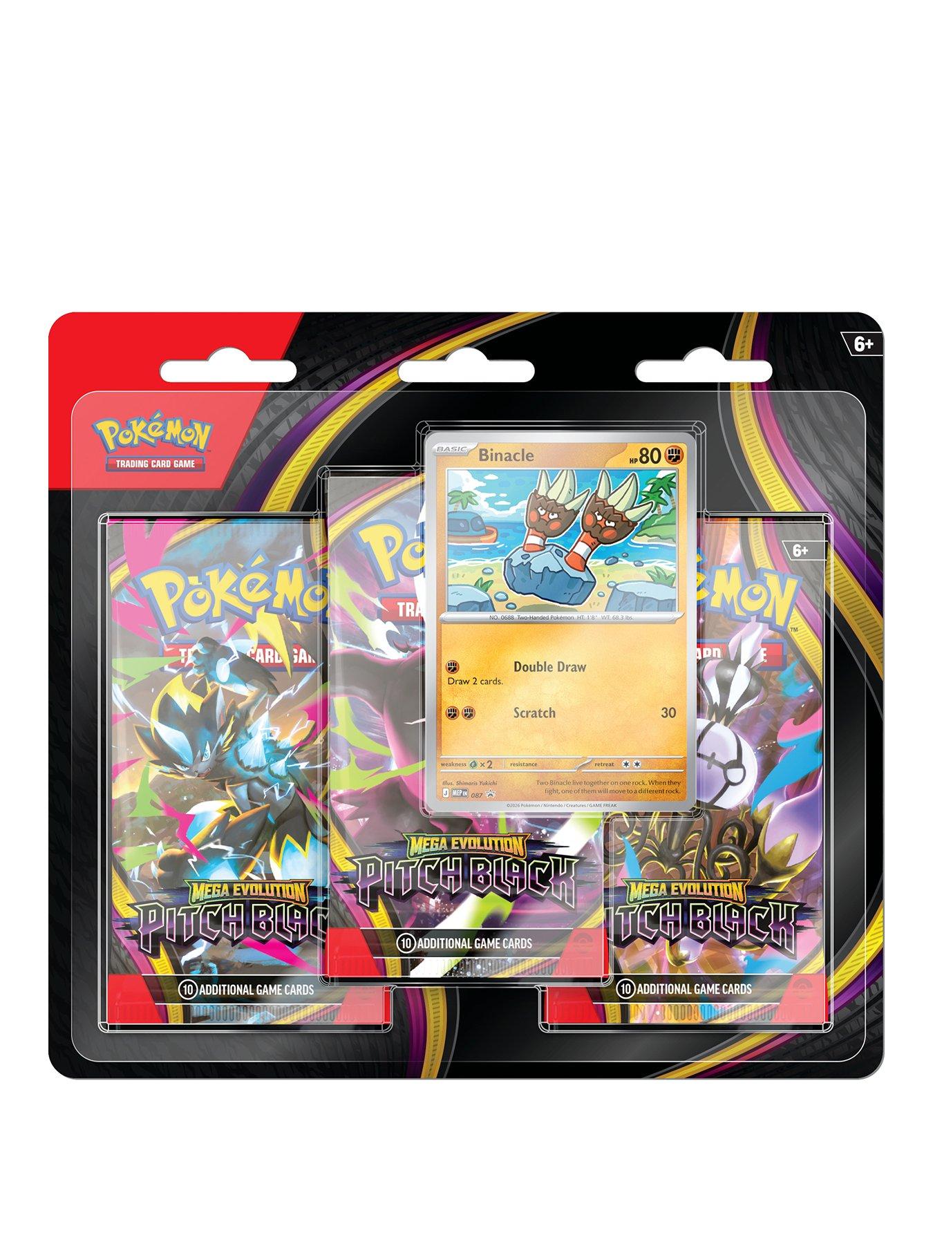 Image 1 of 2 of Pokemon Mega Evolution Pitch Black 3 Pack