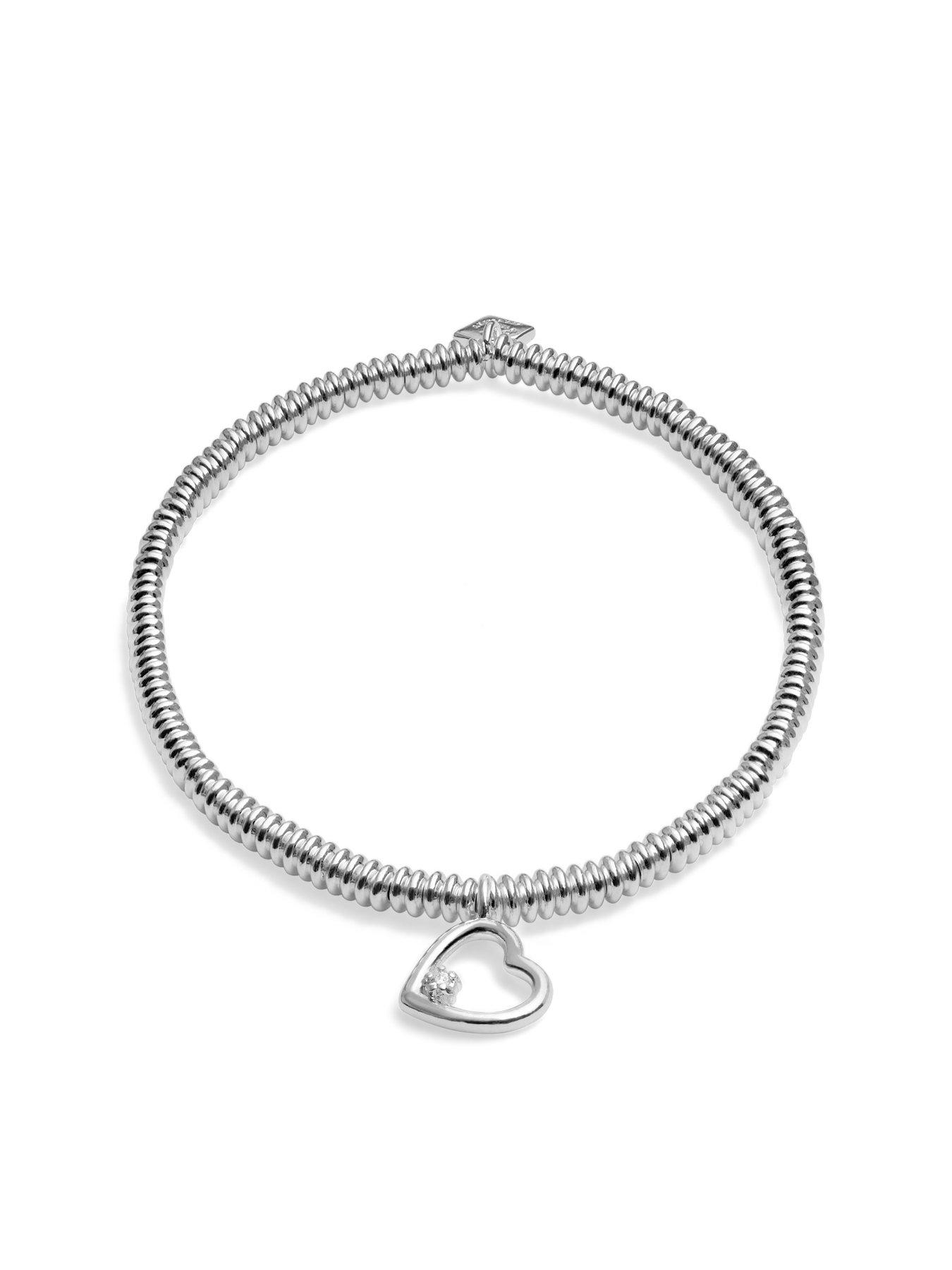 Image 2 of 5 of Joma Jewellery Laboratory Grown Diamond A Little Christmas Wishes Bracelet - Silver Plated