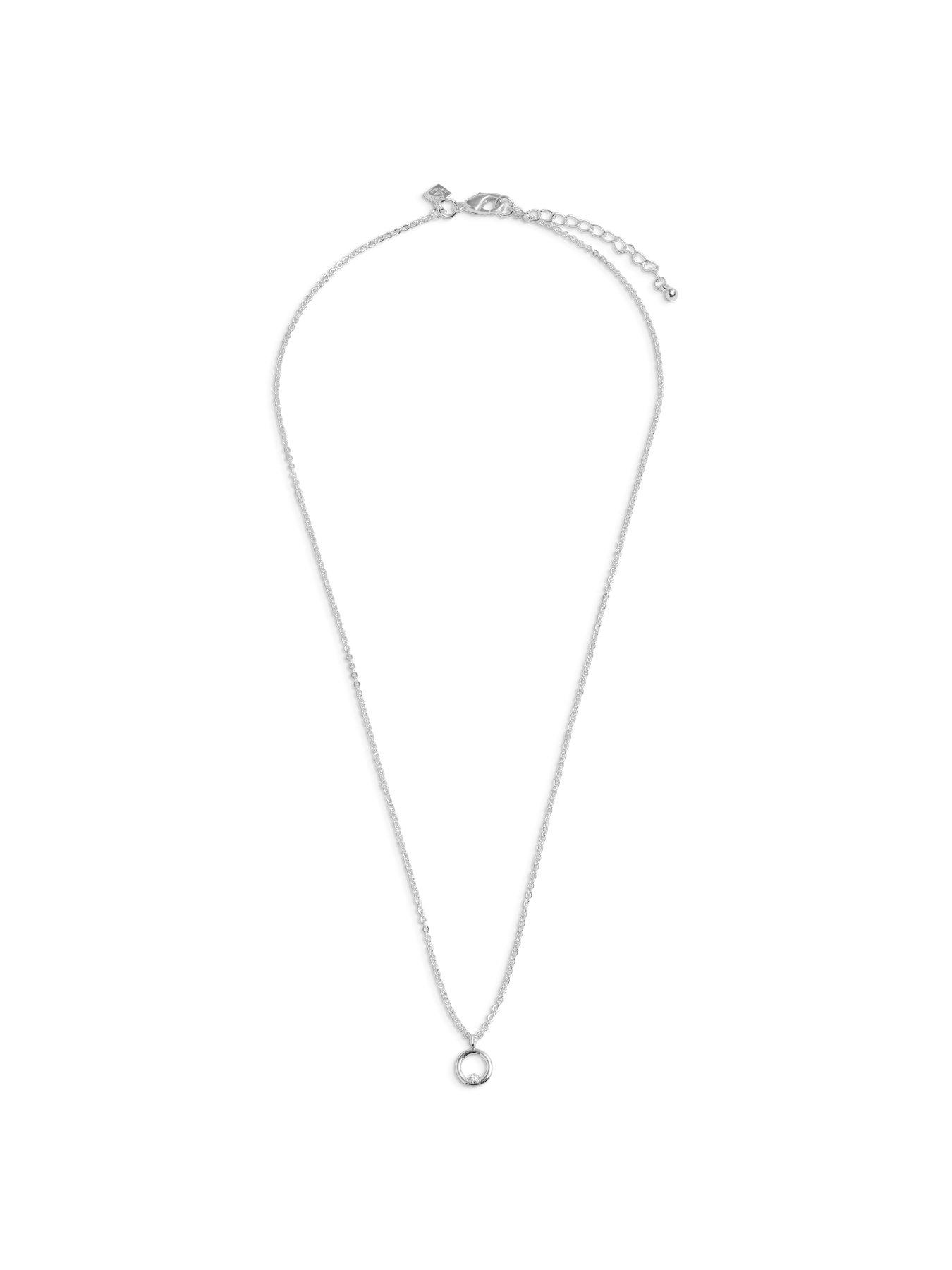 Image 2 of 5 of Joma Jewellery Laboratory Grown Diamond A Little One In A Million Necklace - Silver Plated