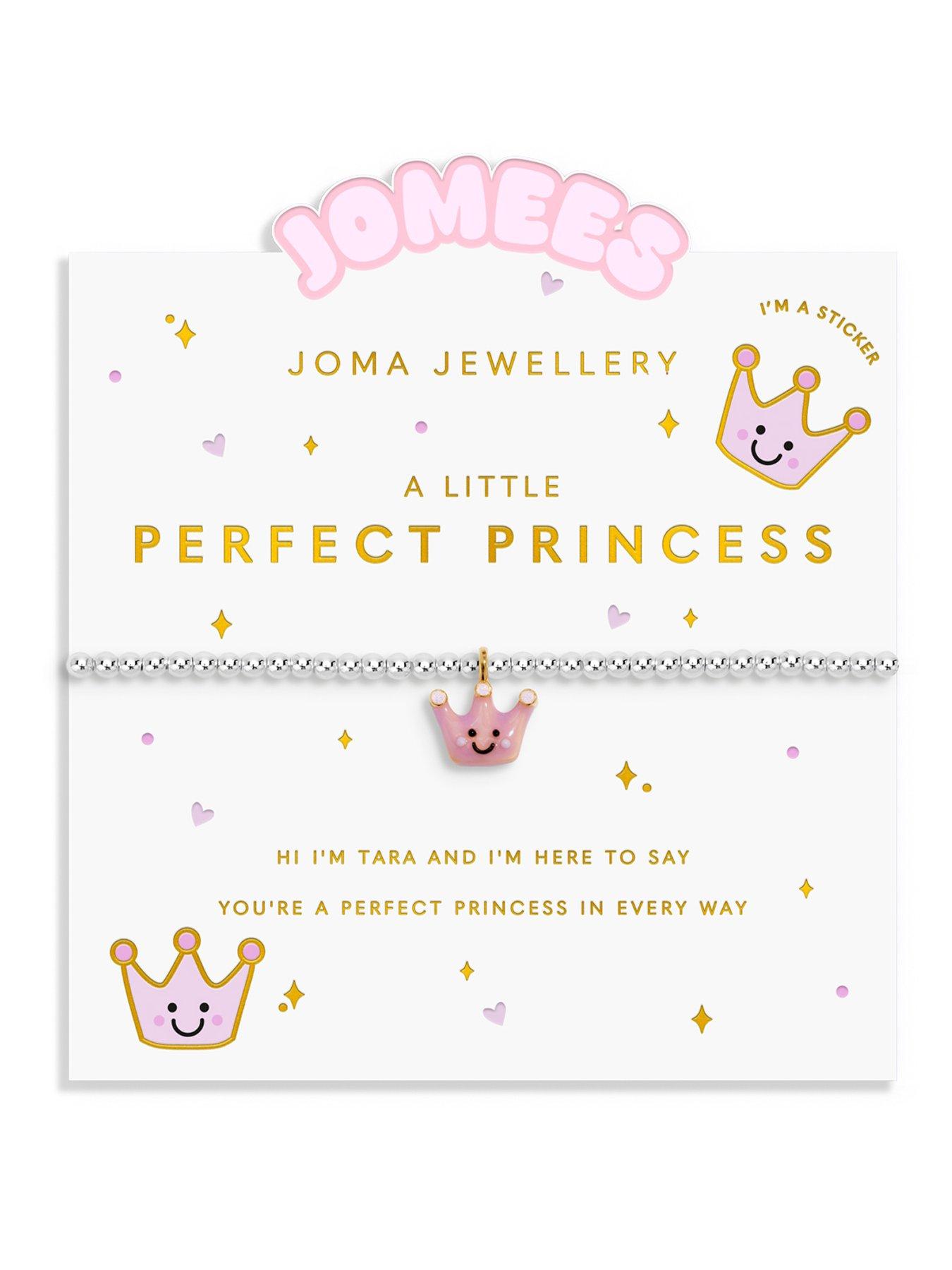 Joma Jewellery Kids A Little Jomees Perfect Princess Bracelet - Silver  &  Gold-plating