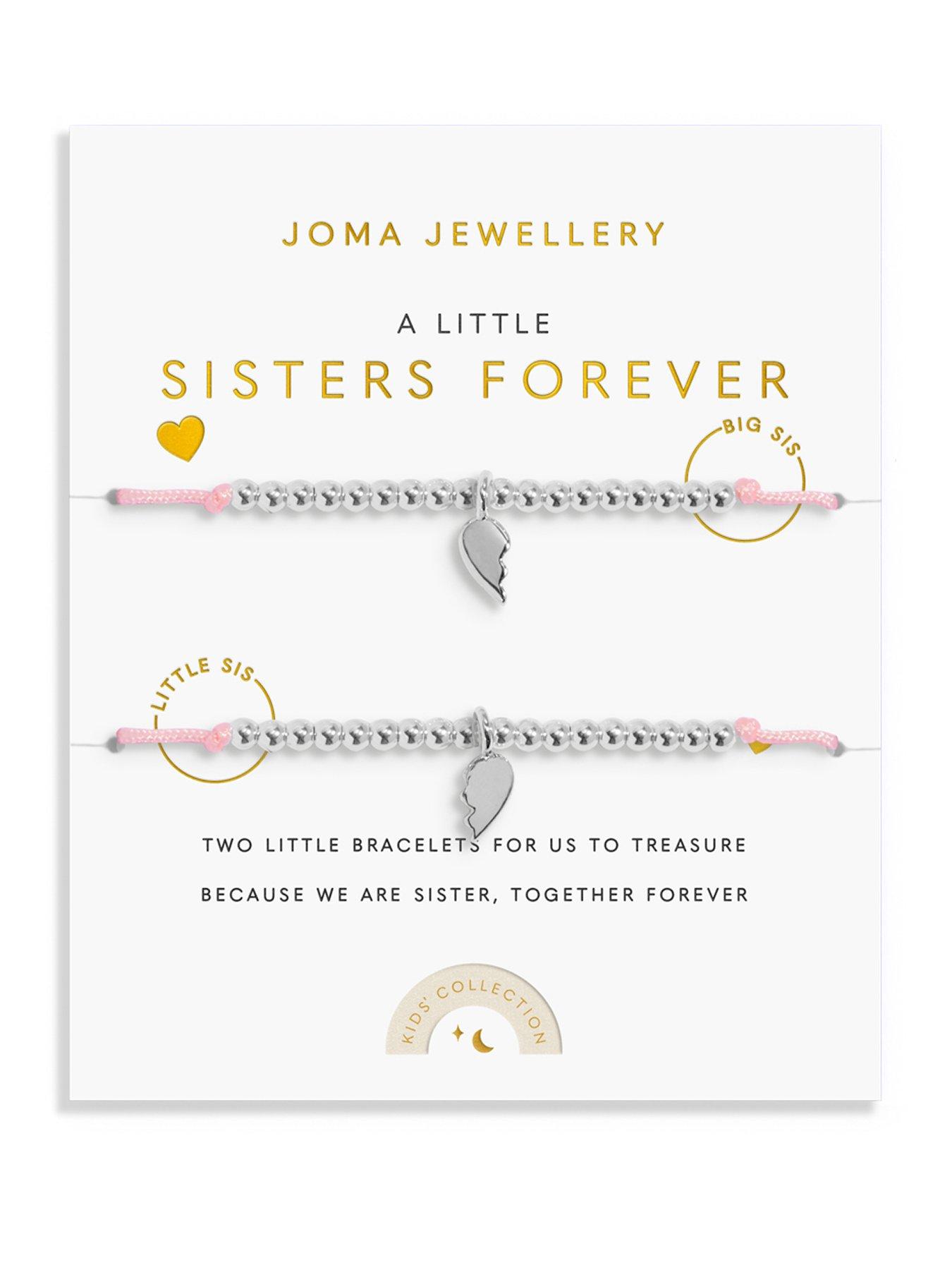 Image 1 of 6 of Joma Jewellery Duo A Little Sisters Forever Two Bracelets