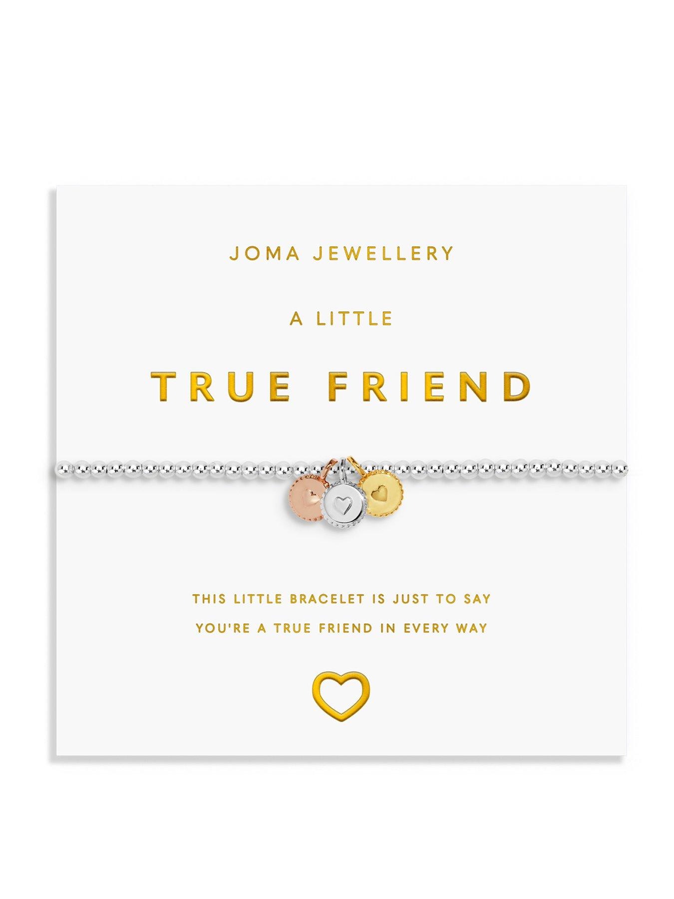 Joma Jewellery A LITTLE CHARMED MOMENTS 'TRUE FRIEND' Bracelet