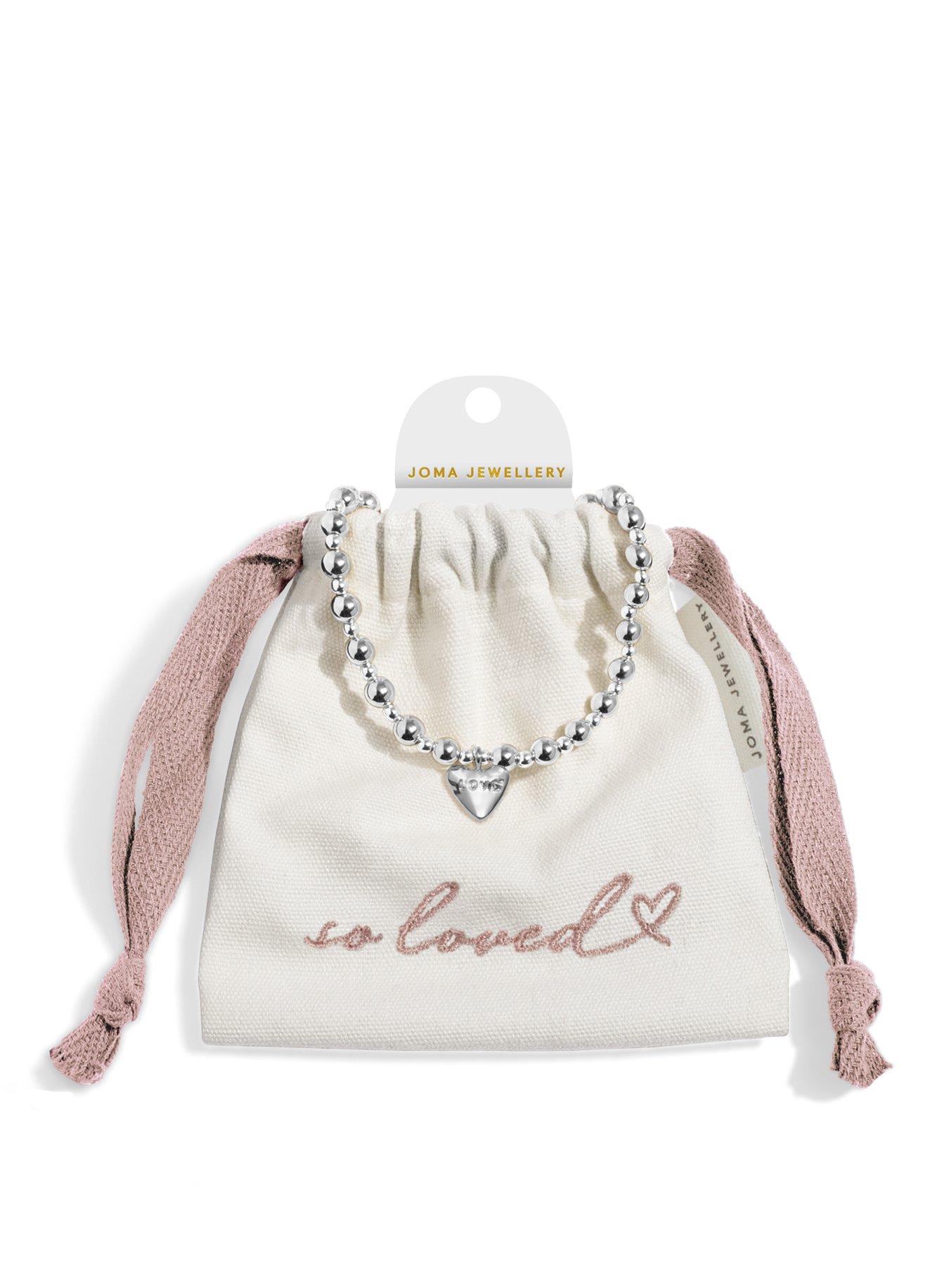 Image 1 of 5 of Joma Jewellery Words To Treasure So Loved Bracelet - Silver-plated
