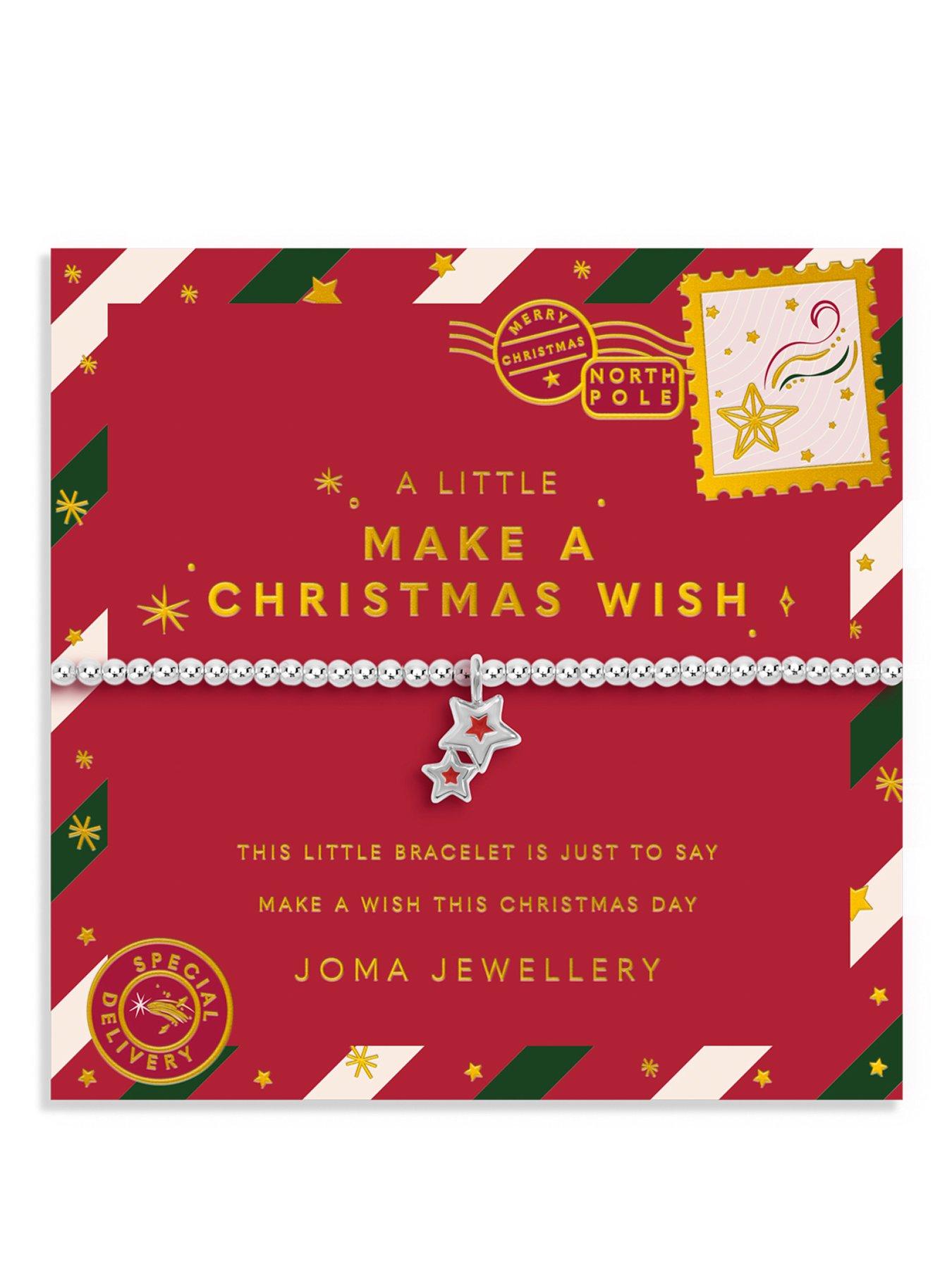 Image 1 of 4 of Joma Jewellery KIDS' CHRISTMAS A LITTLE 'MAKE A CHRISTMAS WISH' Bracelet
