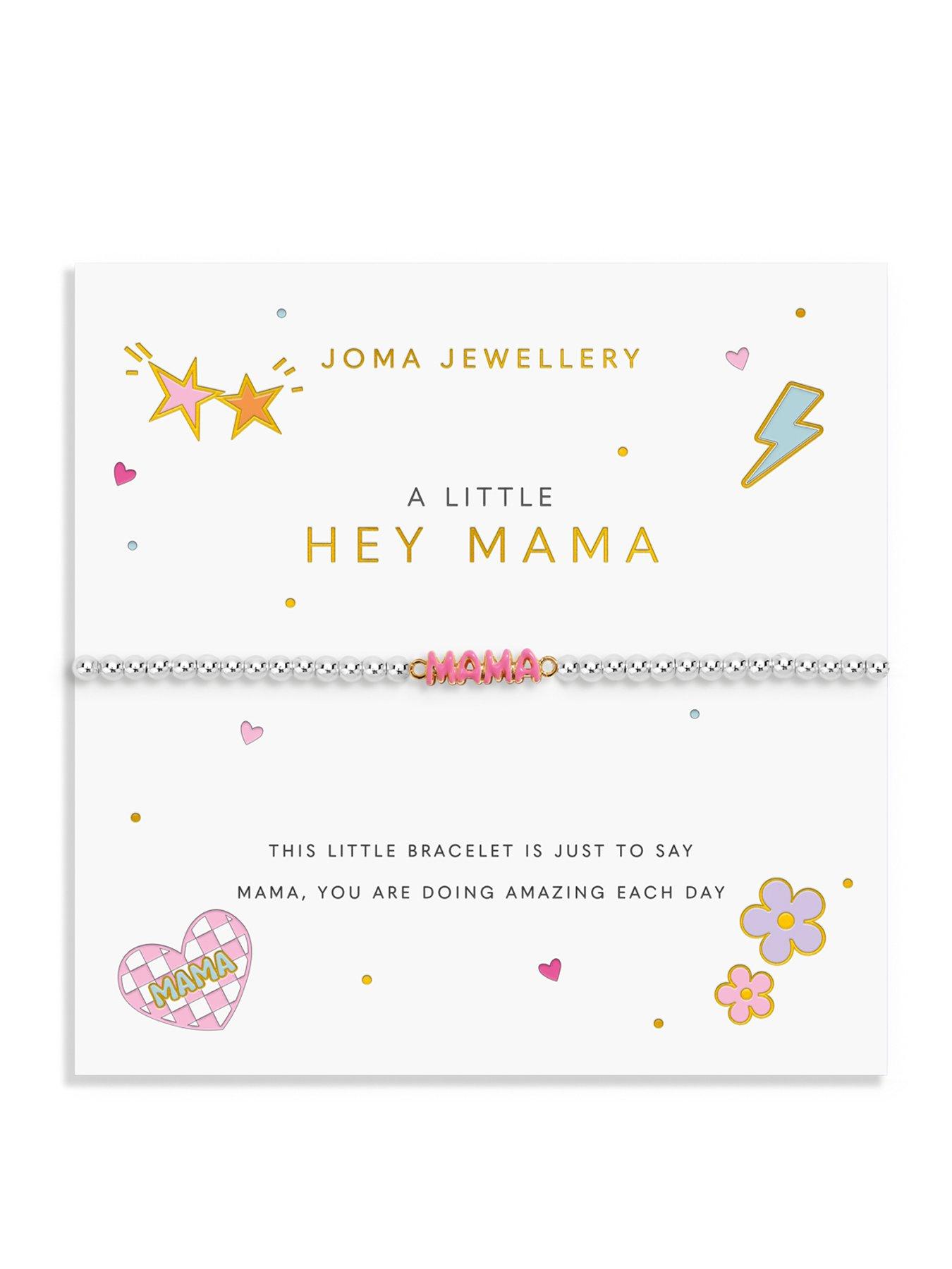 Joma Jewellery A Little Vibes 'Hey Mama' Bracelet