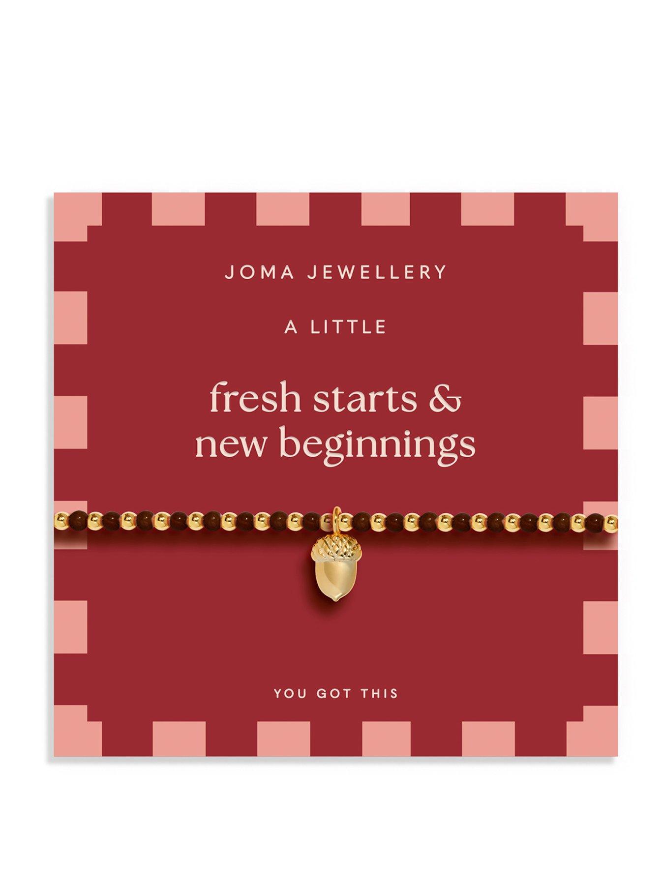 Joma Jewellery AUTUMN'S CALLING A LITTLE 'FRESH STARTS AND NEW BEGINNINGS' Bracelet
