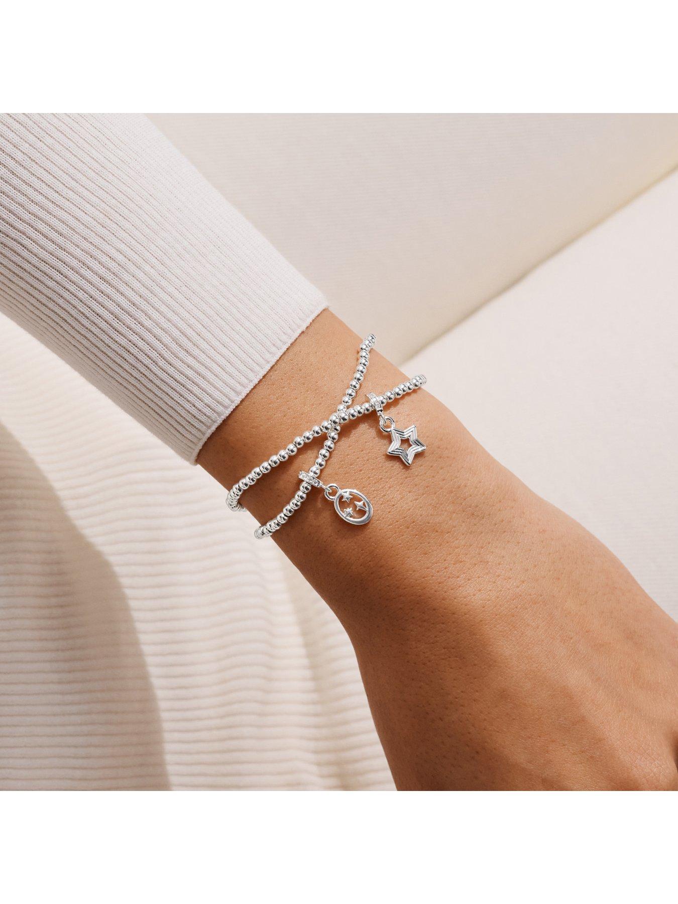 Image 2 of 5 of Joma Jewellery Christmas Infinity Bracelets Merry Christmas Linked Bracelet