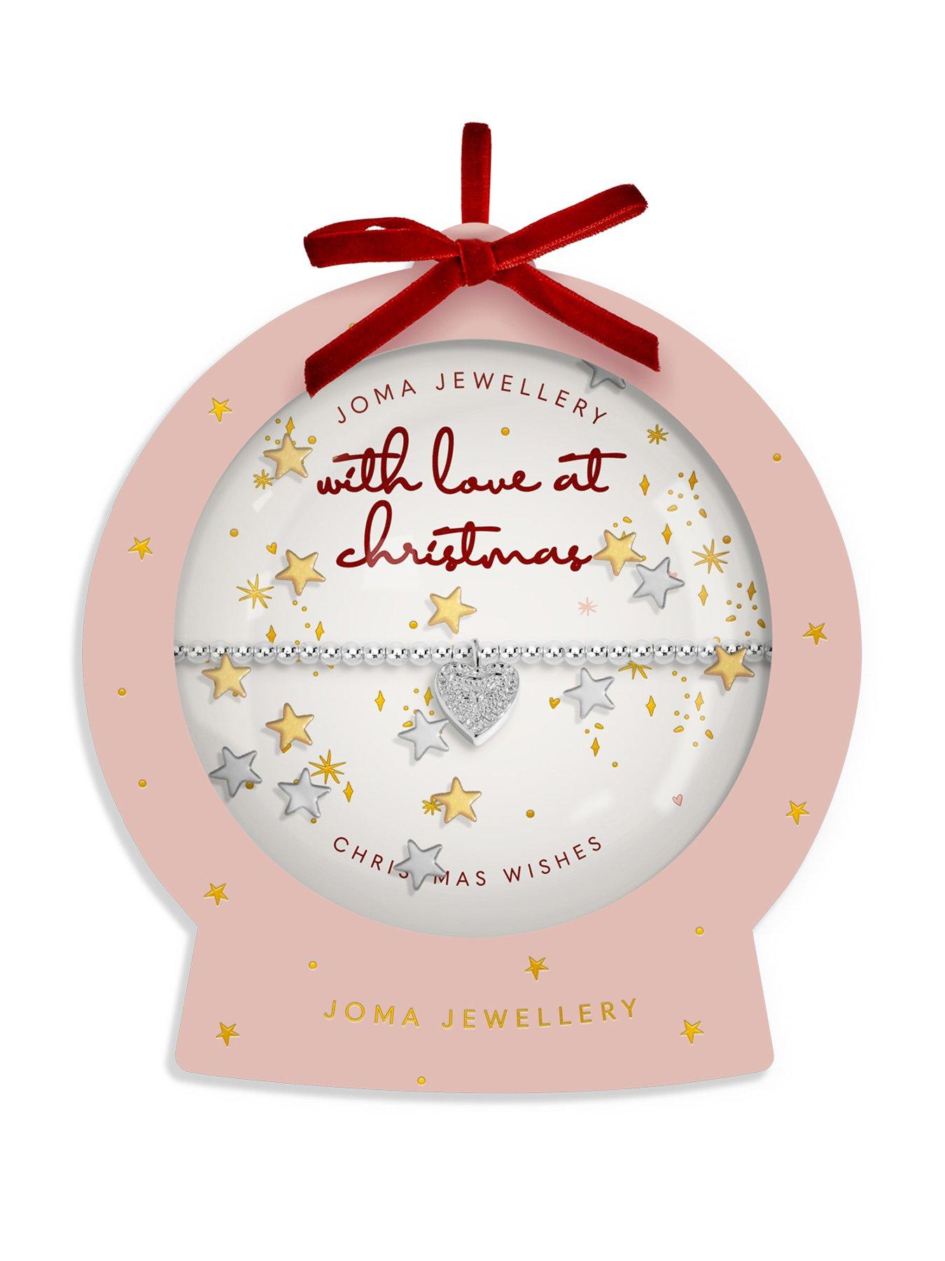Image 1 of 5 of Joma Jewellery SNOWGLOBE A LITTLE 'WITH LOVE AT CHRISTMAS' Bracelet