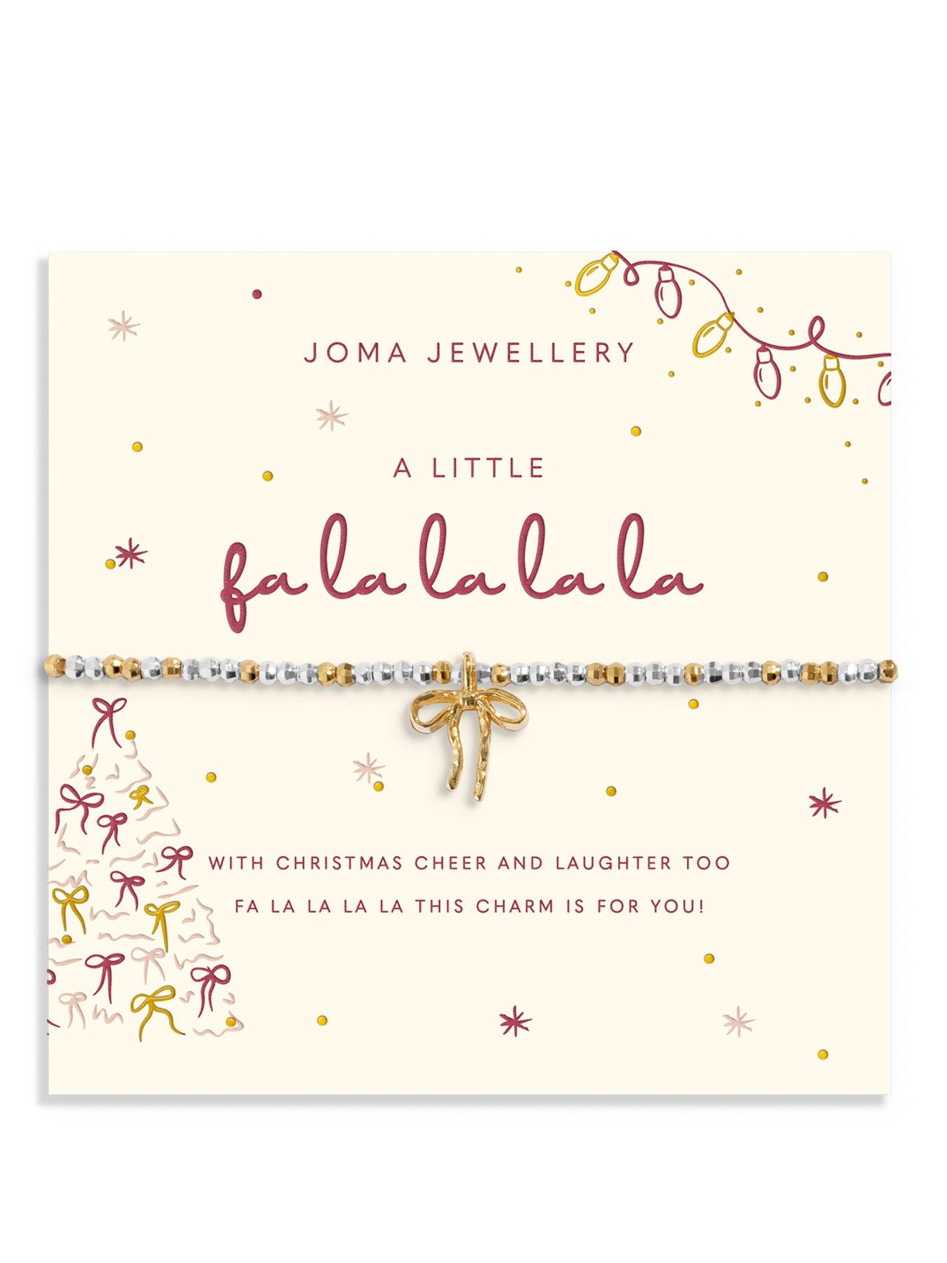 Image 1 of 5 of Joma Jewellery CHRISTMAS LITTLE STORIES 'FA LA LA LA LA' Bracelet