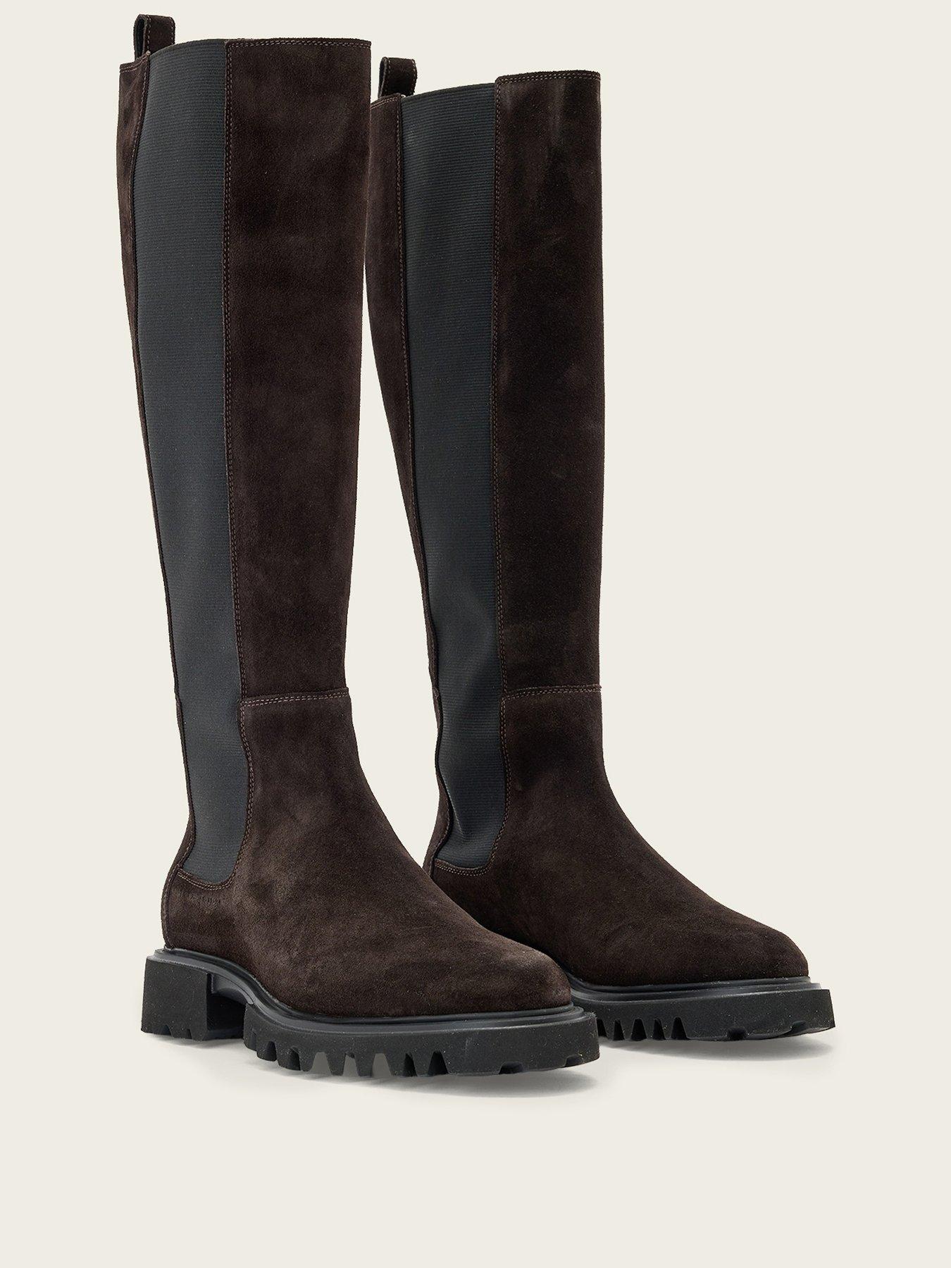 Image 2 of 6 of AllSaints Maeve Boot Suede