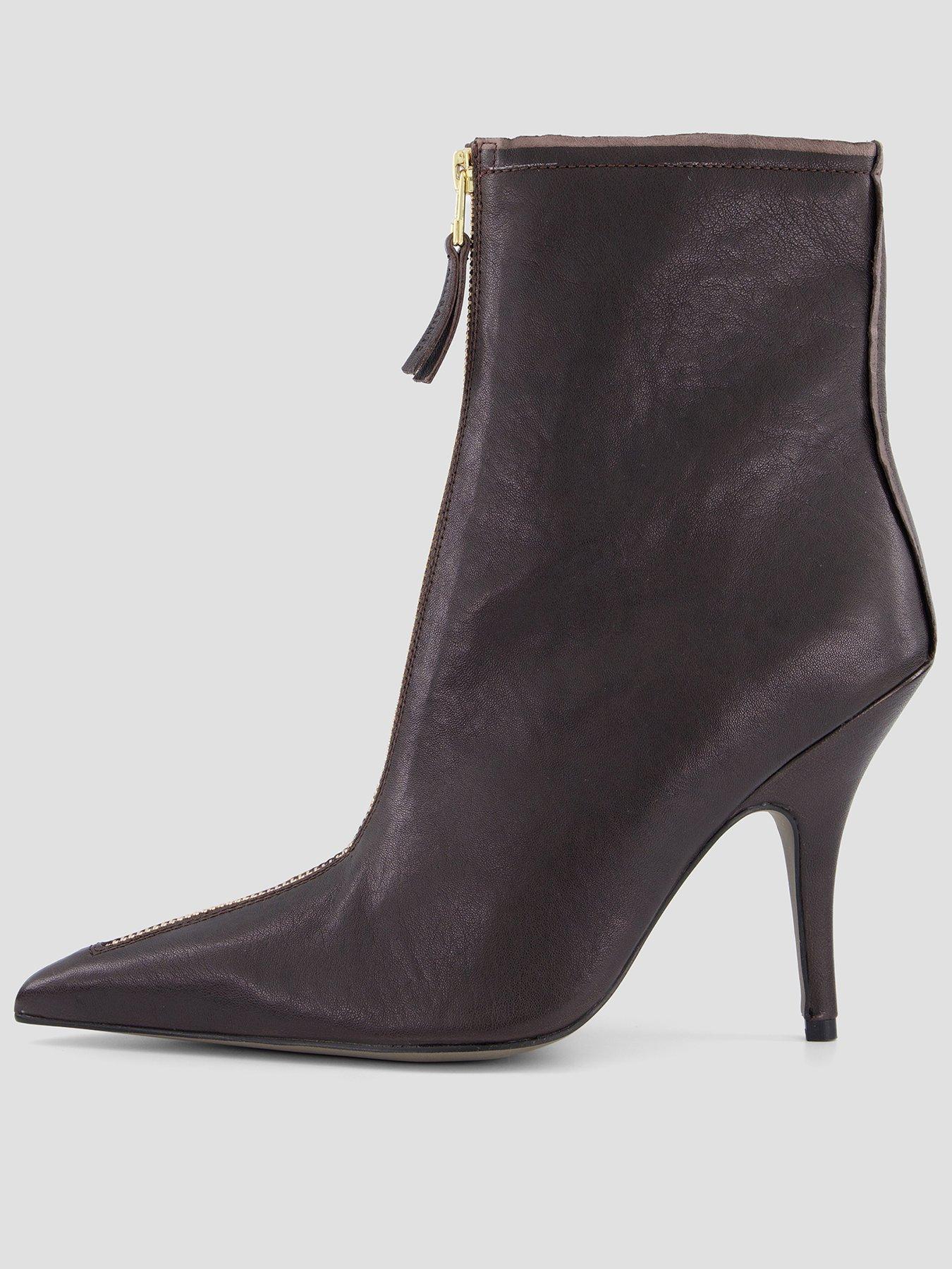 Image 1 of 8 of AllSaints Vera Zip Boot