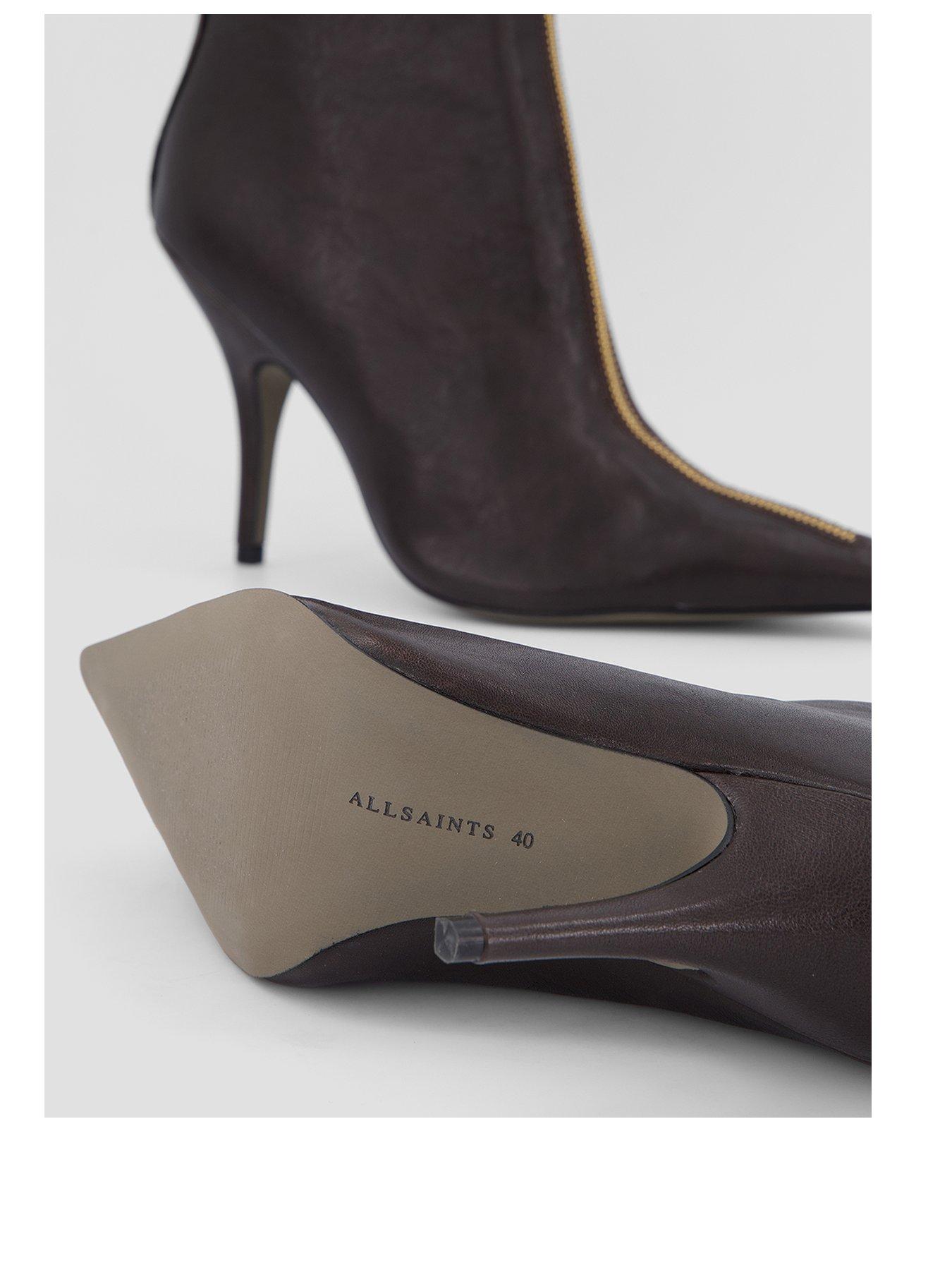 Image 3 of 8 of AllSaints Vera Zip Boot