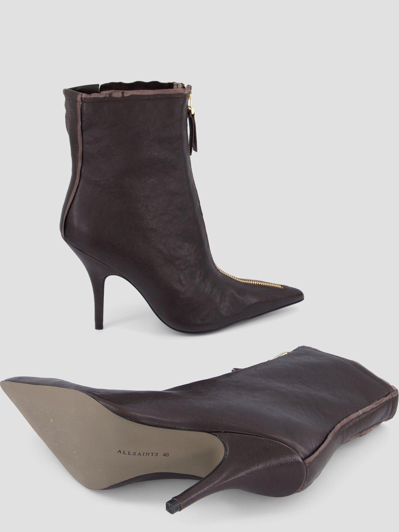 Image 5 of 8 of AllSaints Vera Zip Boot