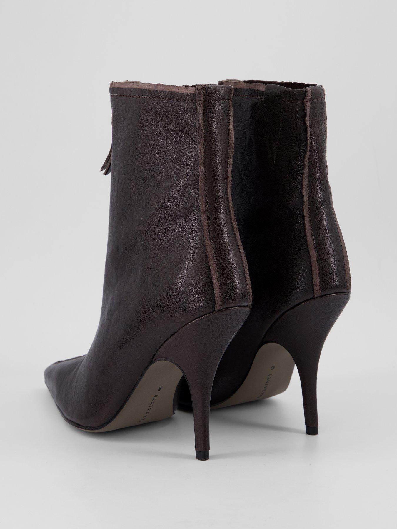 Image 7 of 8 of AllSaints Vera Zip Boot