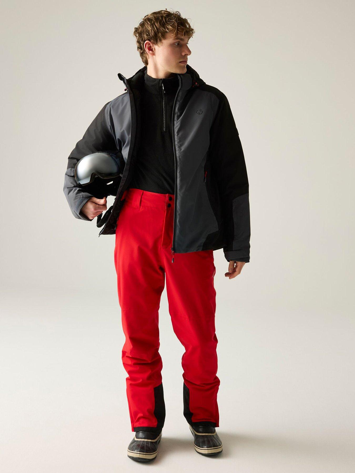 Image 3 of 7 of Dare 2b Mens Precision II Waterproof Hooded Insulated Ski Jacket - Black
