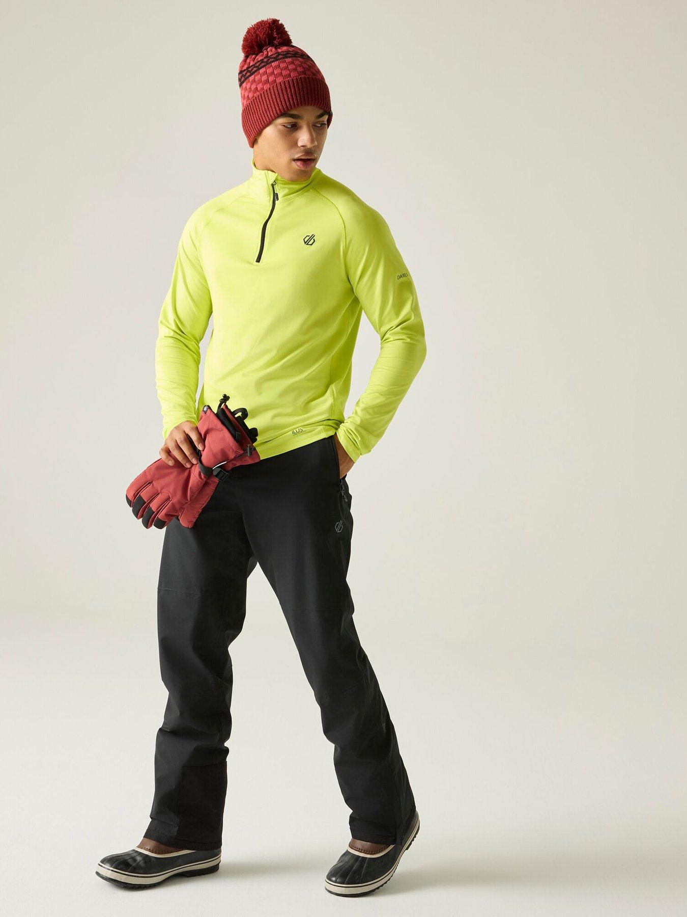 Image 3 of 7 of Dare 2b Mens Achieve III Waterproof Stretch Ski Pants - Black