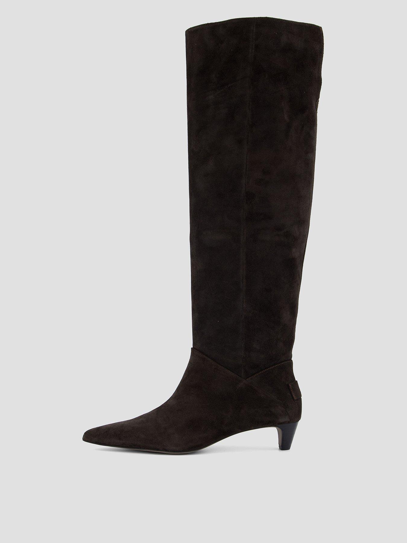 Image 1 of 7 of AllSaints Ortega Suede Boot