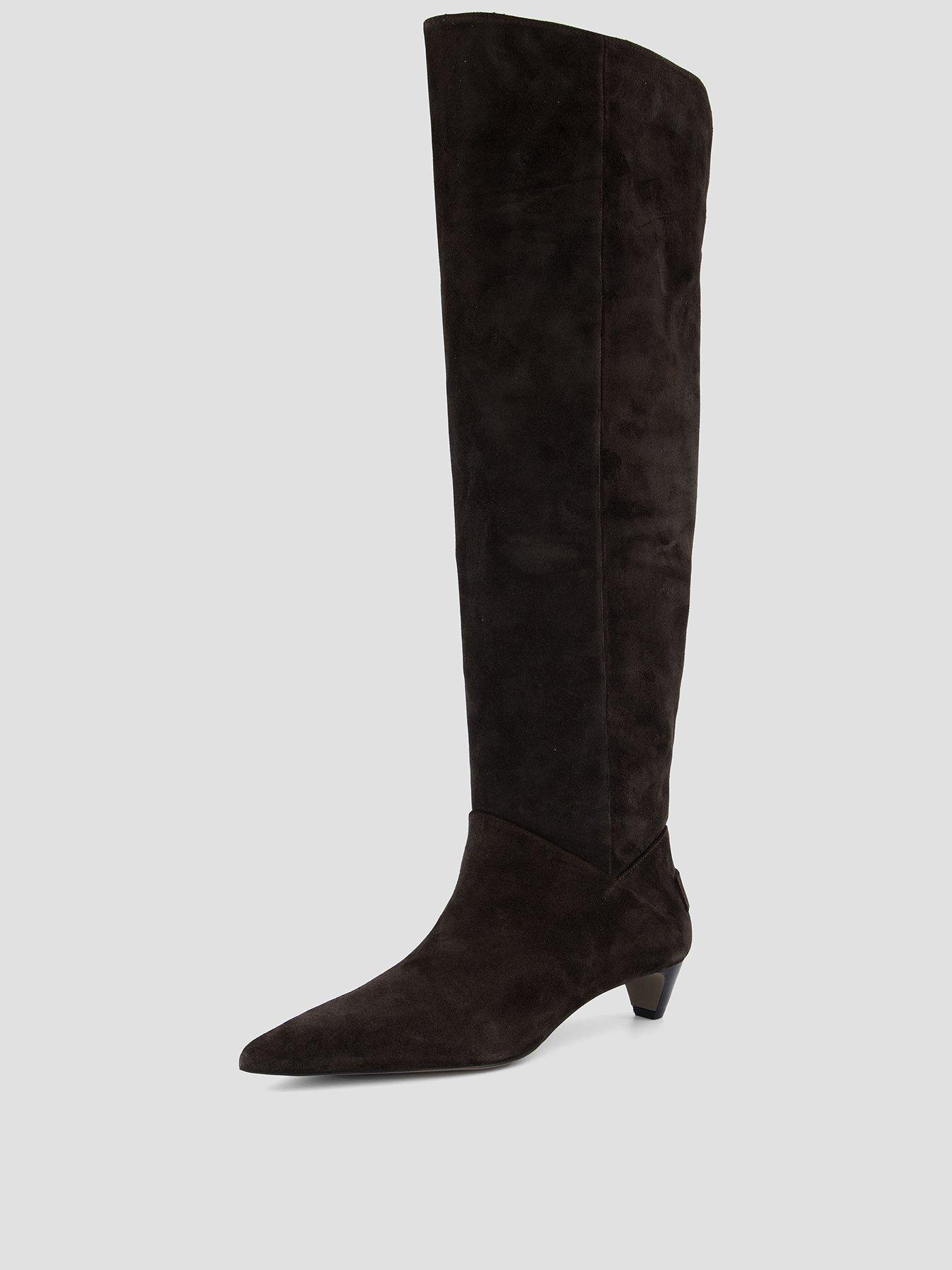 Image 2 of 7 of AllSaints Ortega Suede Boot