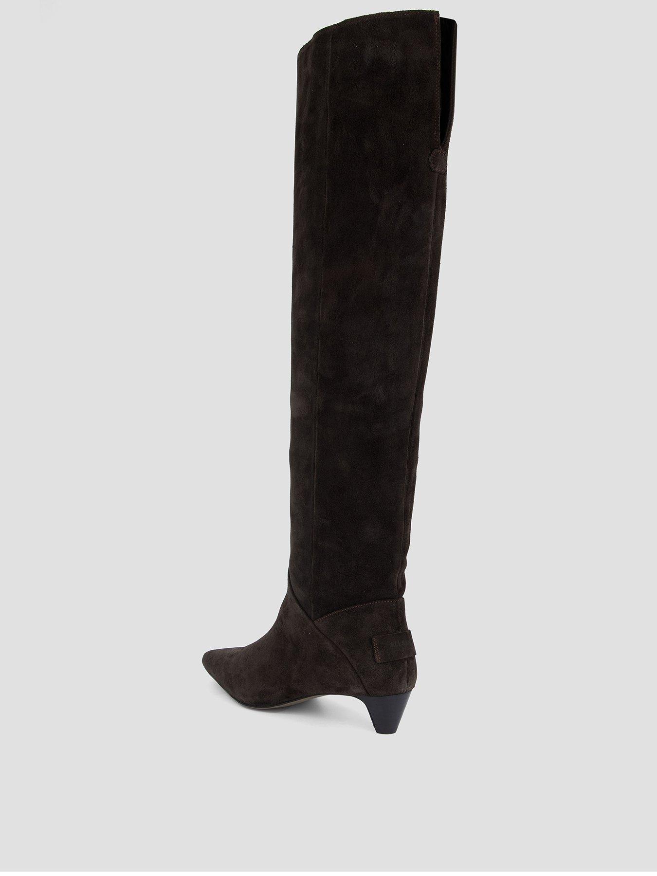 Image 3 of 7 of AllSaints Ortega Suede Boot