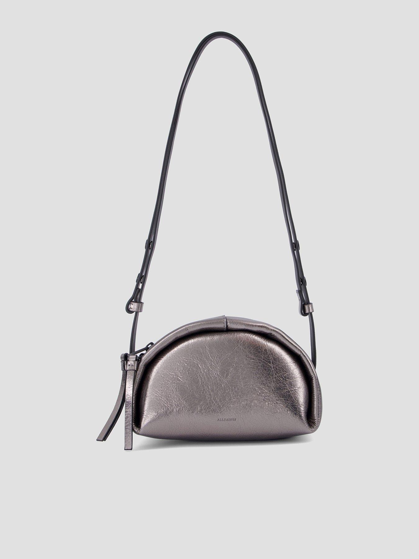 Allsaints Women's Red Rosalie Arc Leather Crossbody Bag, One Size - Image 4