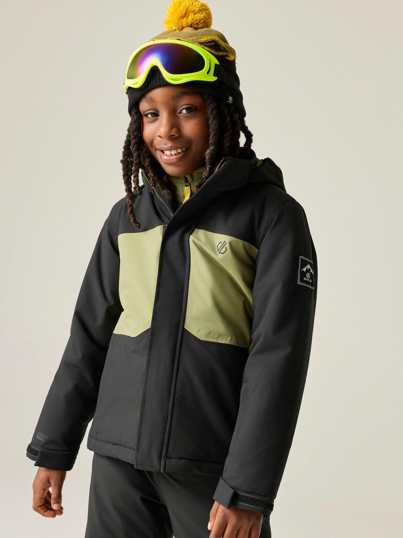 Image 1 of 7 of Dare 2b Unisex Send It II ARED 35/35K Waterproof Insulated Ski Jacket - Black