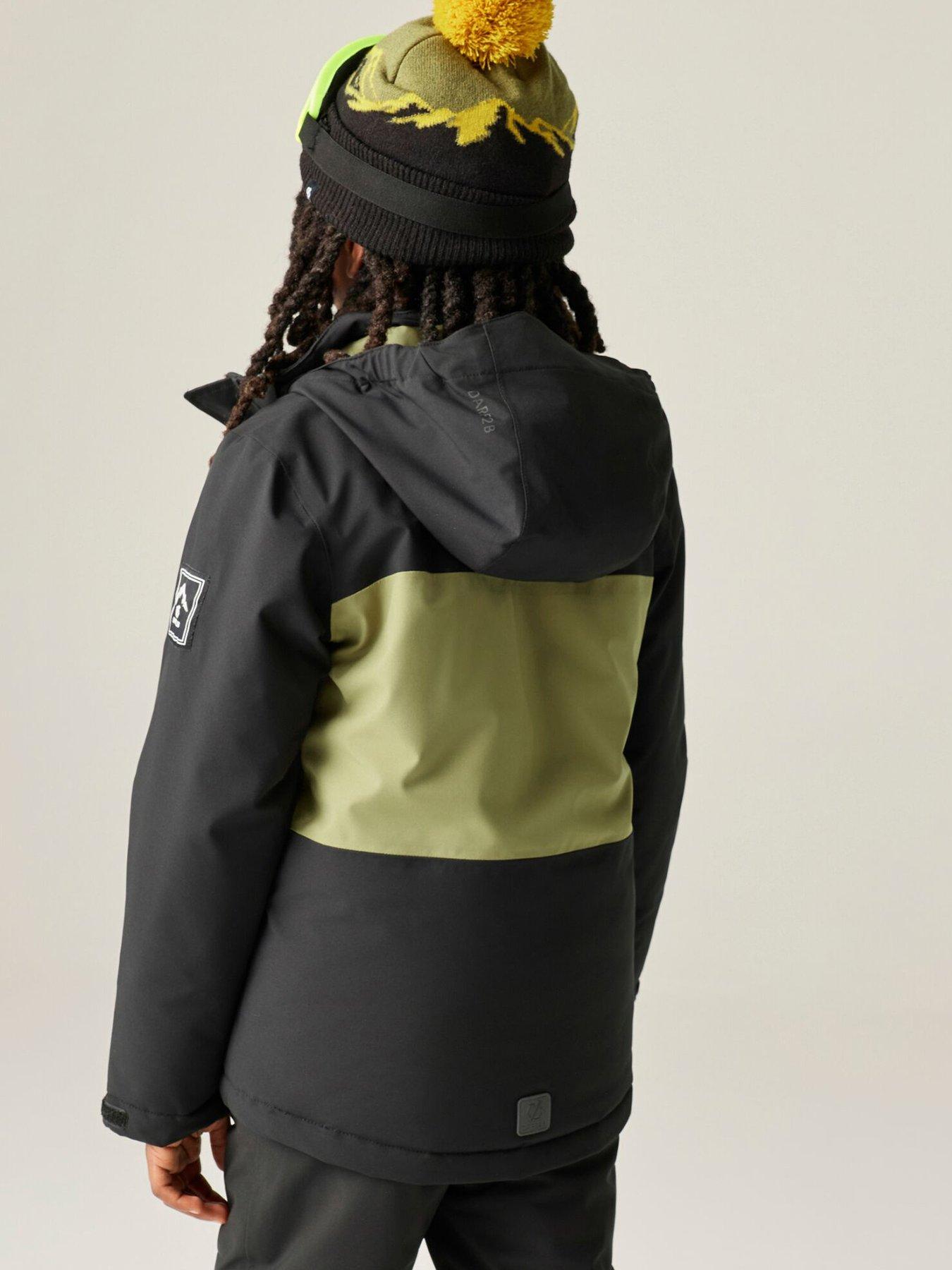 Image 3 of 7 of Dare 2b Unisex Send It II ARED 35/35K Waterproof Insulated Ski Jacket - Black