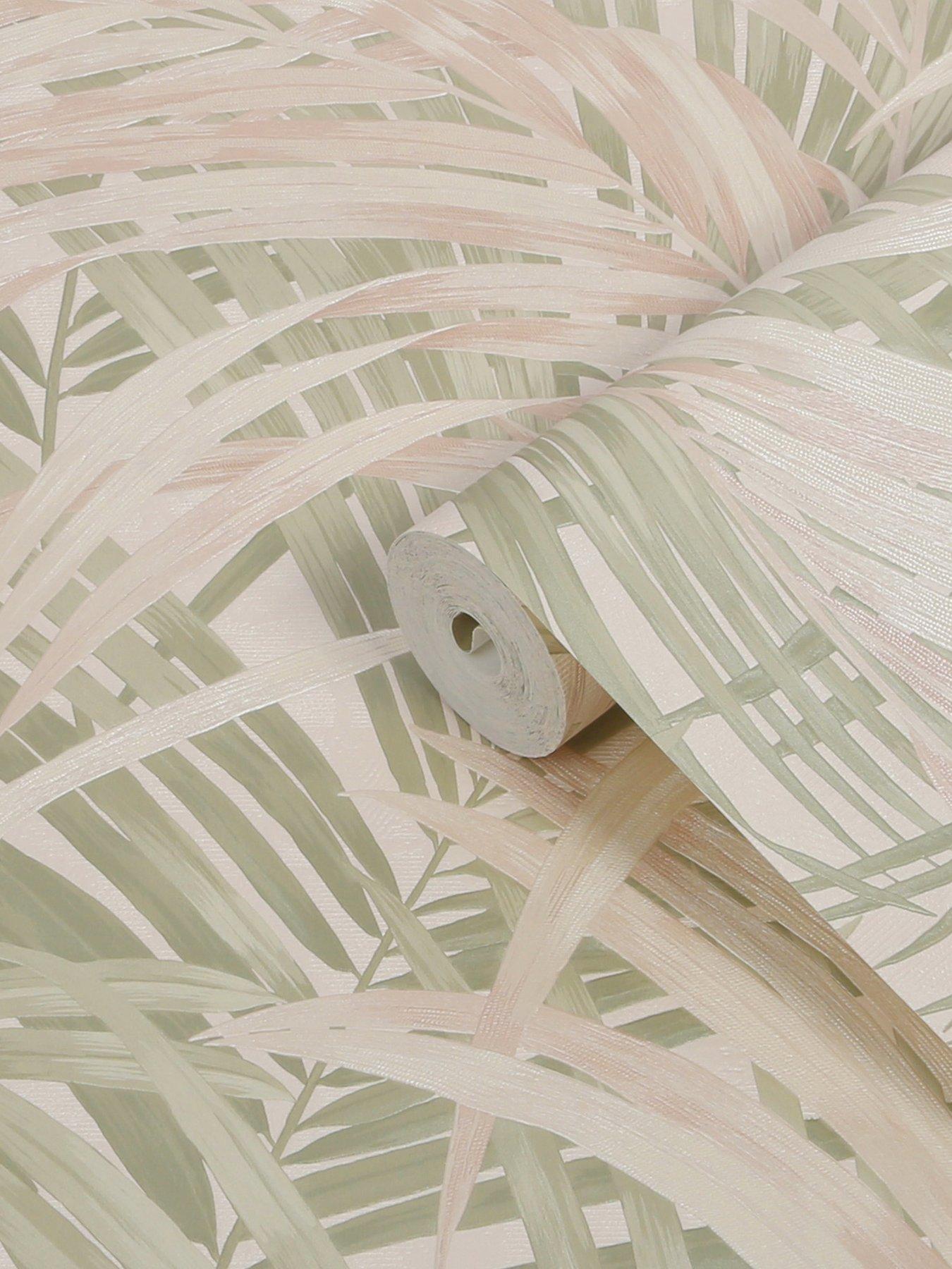 Image 2 of 3 of Boutique Boutique Congo Sage & Rose Wallpaper