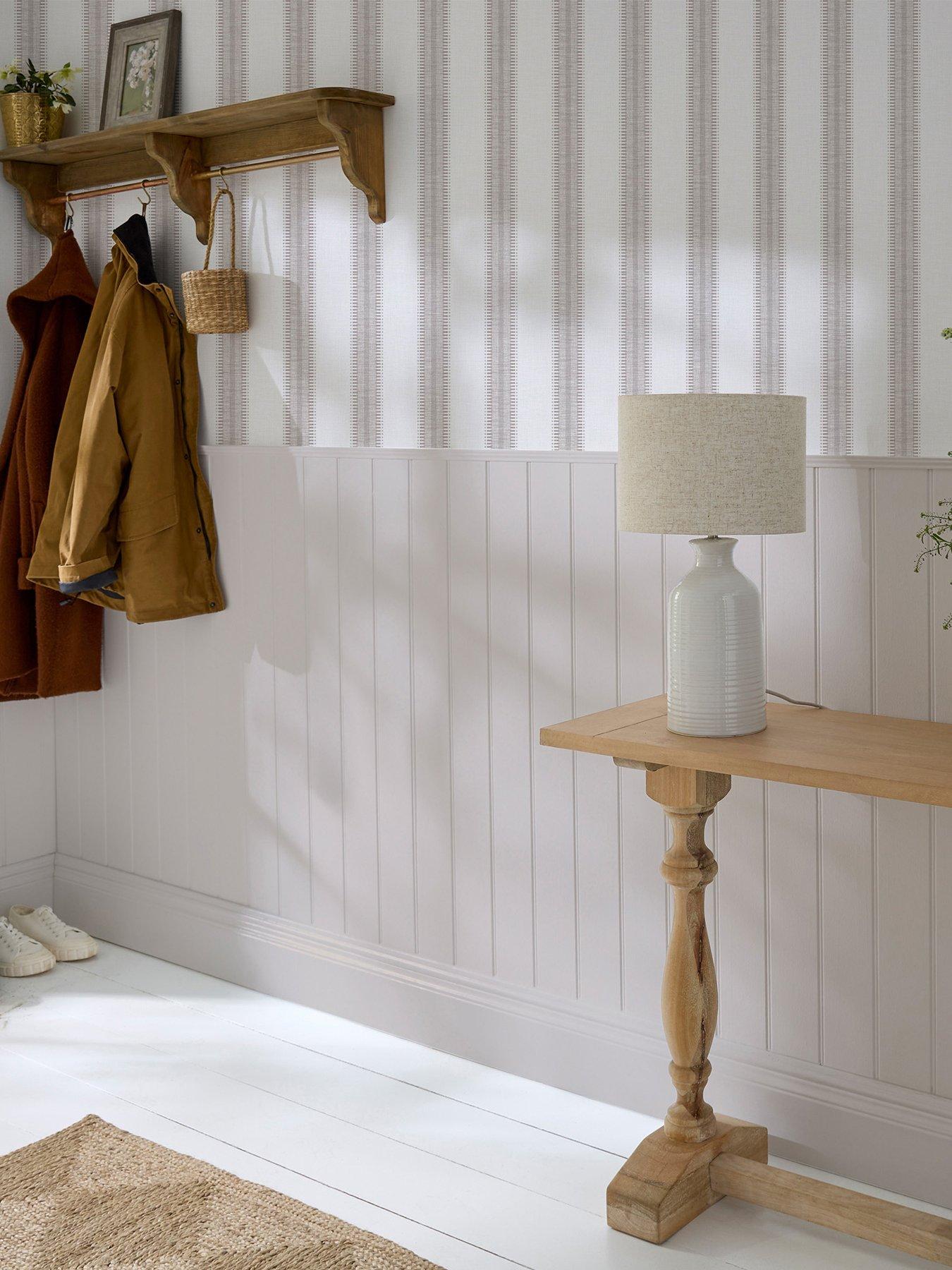 Superfresco Easy Sonnet Stripe Sand Wallpaper