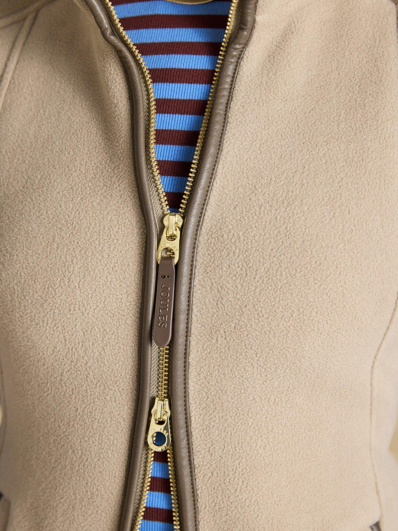 Image 5 of 7 of Joules Heritage Gilet - Mink - Brown