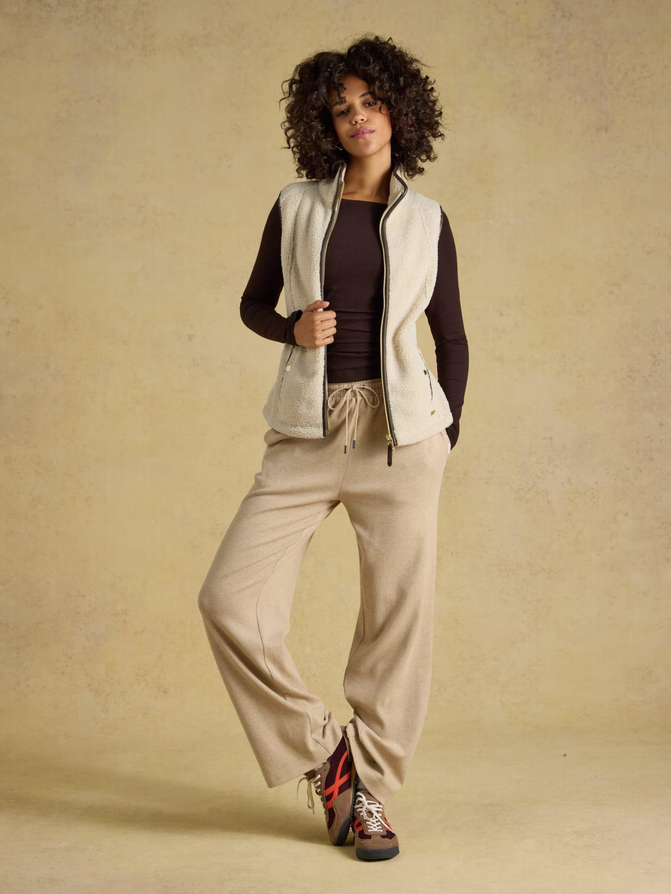 Image 3 of 7 of Joules Warm Handle Rib Jogger - Oatmarl