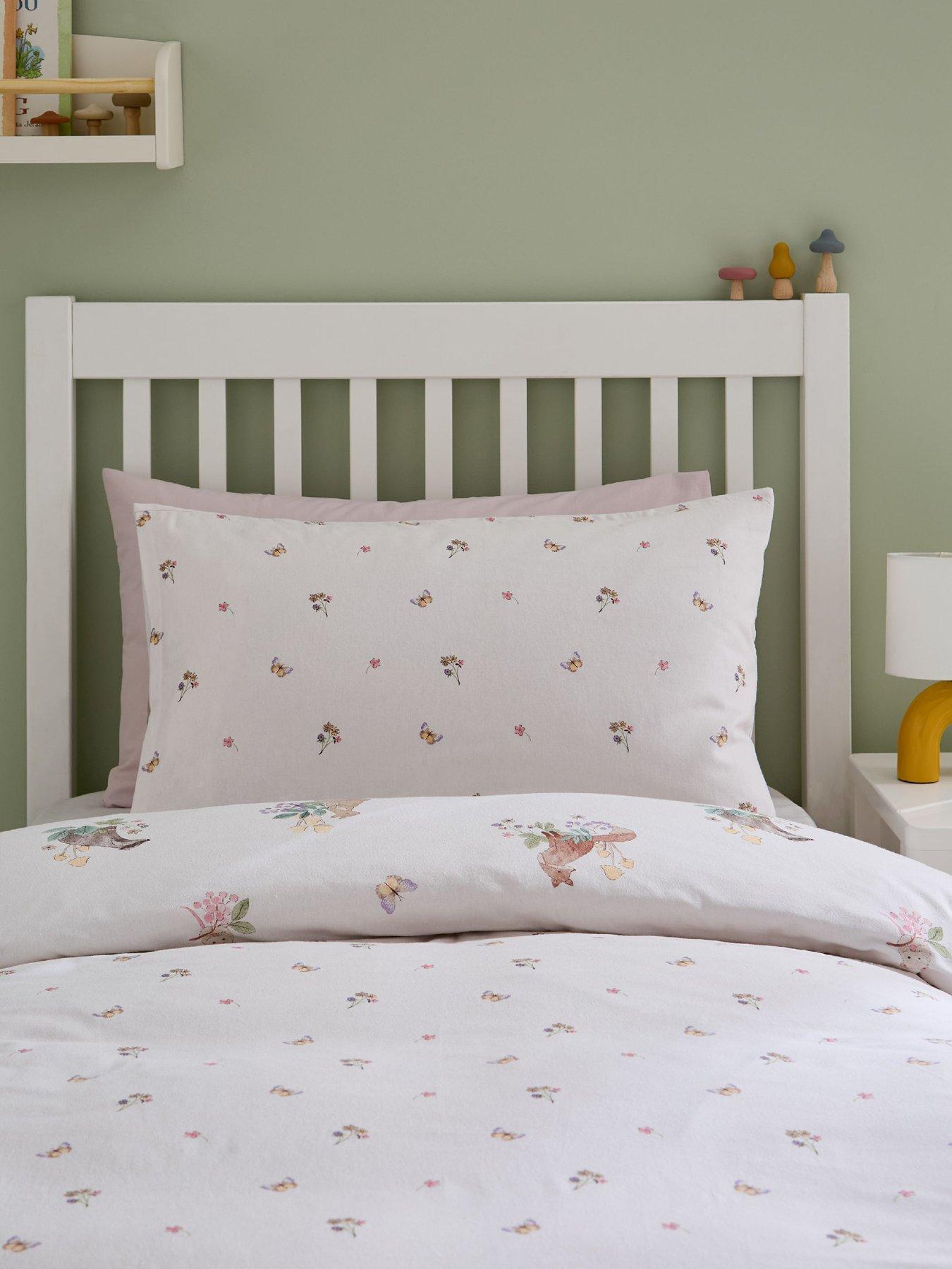 Image 4 of 6 of Catherine Lansfield Brushed 100% Cotton Forest Friends Duvet Cover Set