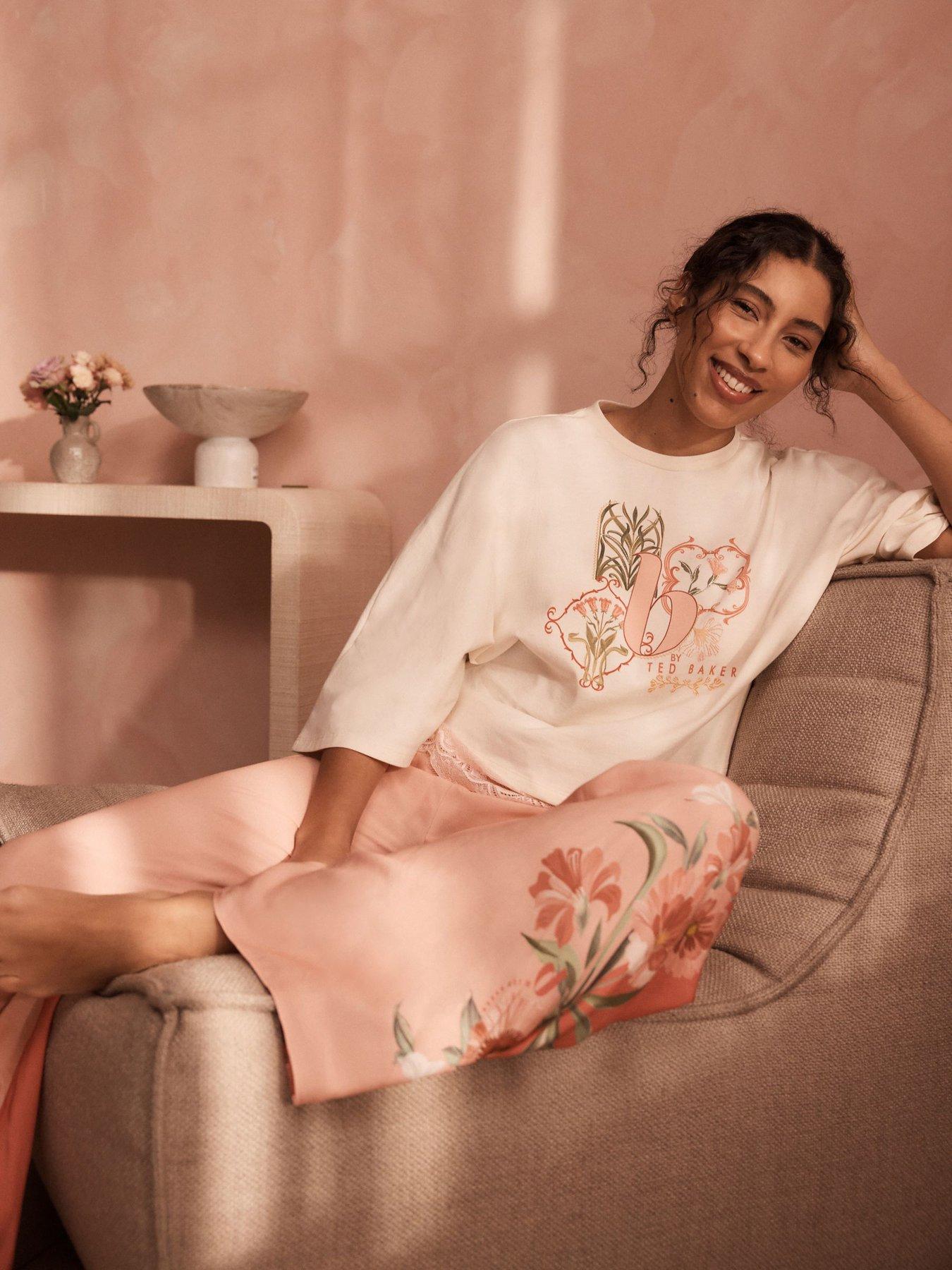 Image 3 of 6 of B By Ted Baker Cotton Viscose Pyjama Set