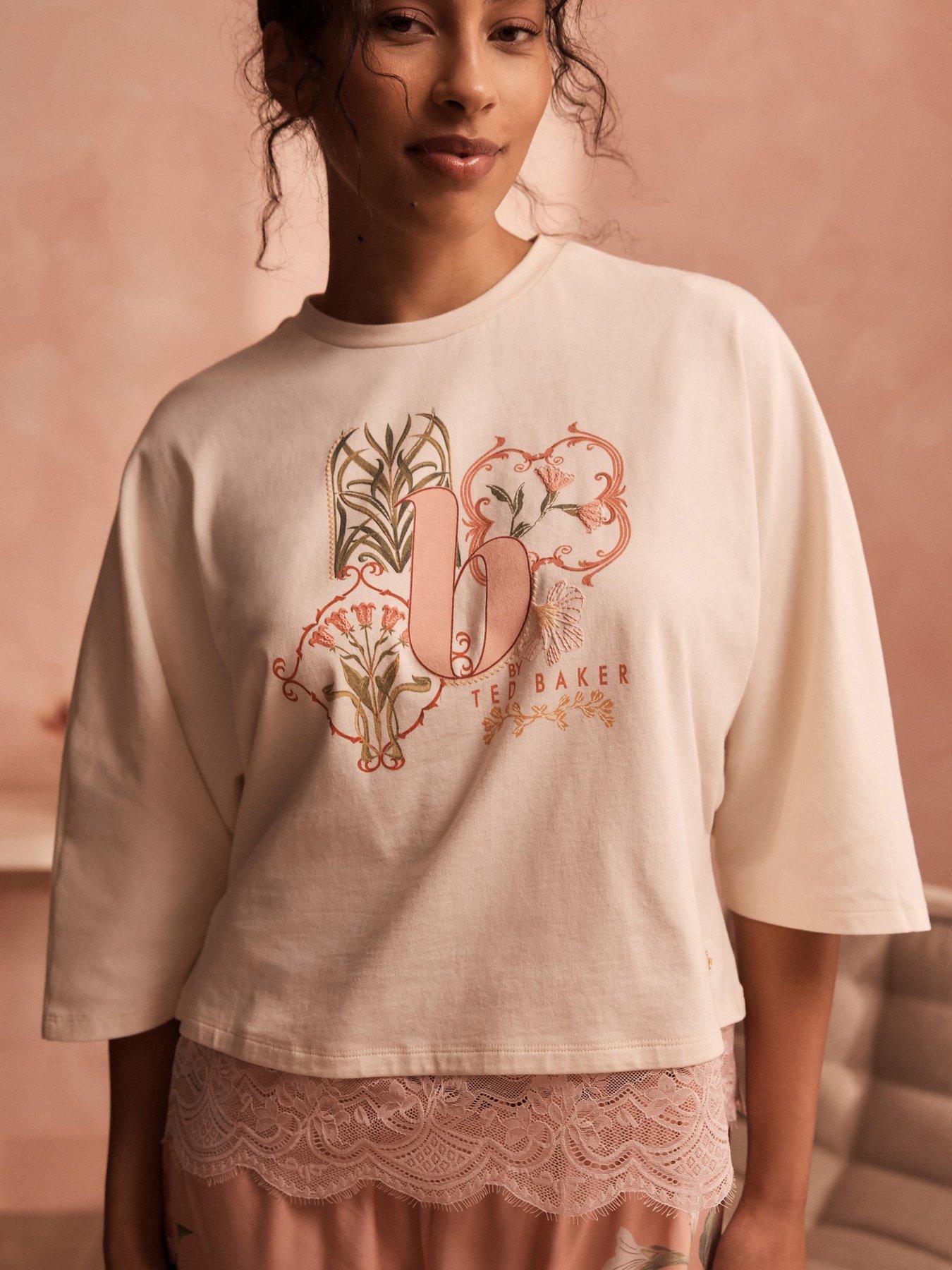Image 4 of 6 of B By Ted Baker Cotton Viscose Pyjama Set