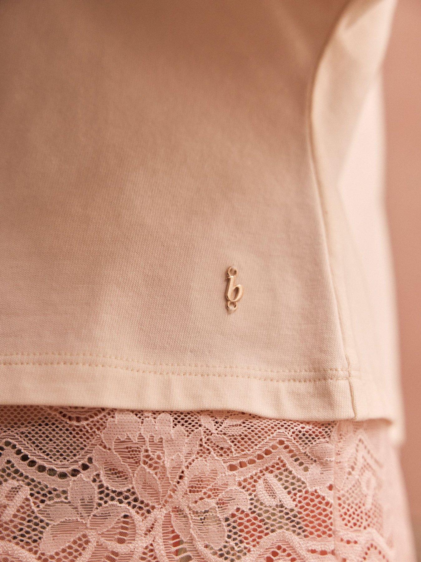 Image 6 of 6 of B By Ted Baker Cotton Viscose Pyjama Set